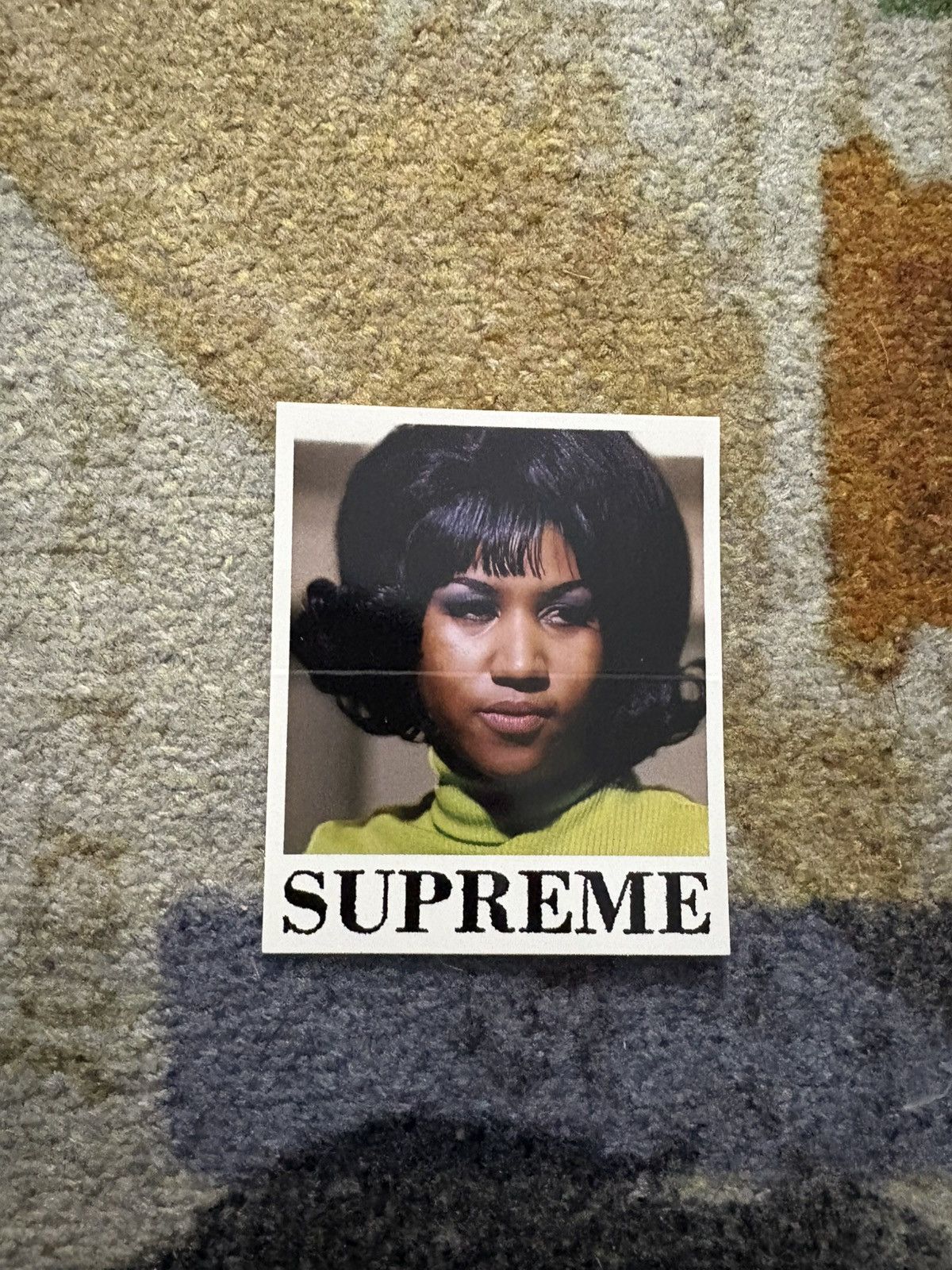Supreme Supreme Aretha Photo Sticker Size ONE SIZE - 1 Preview