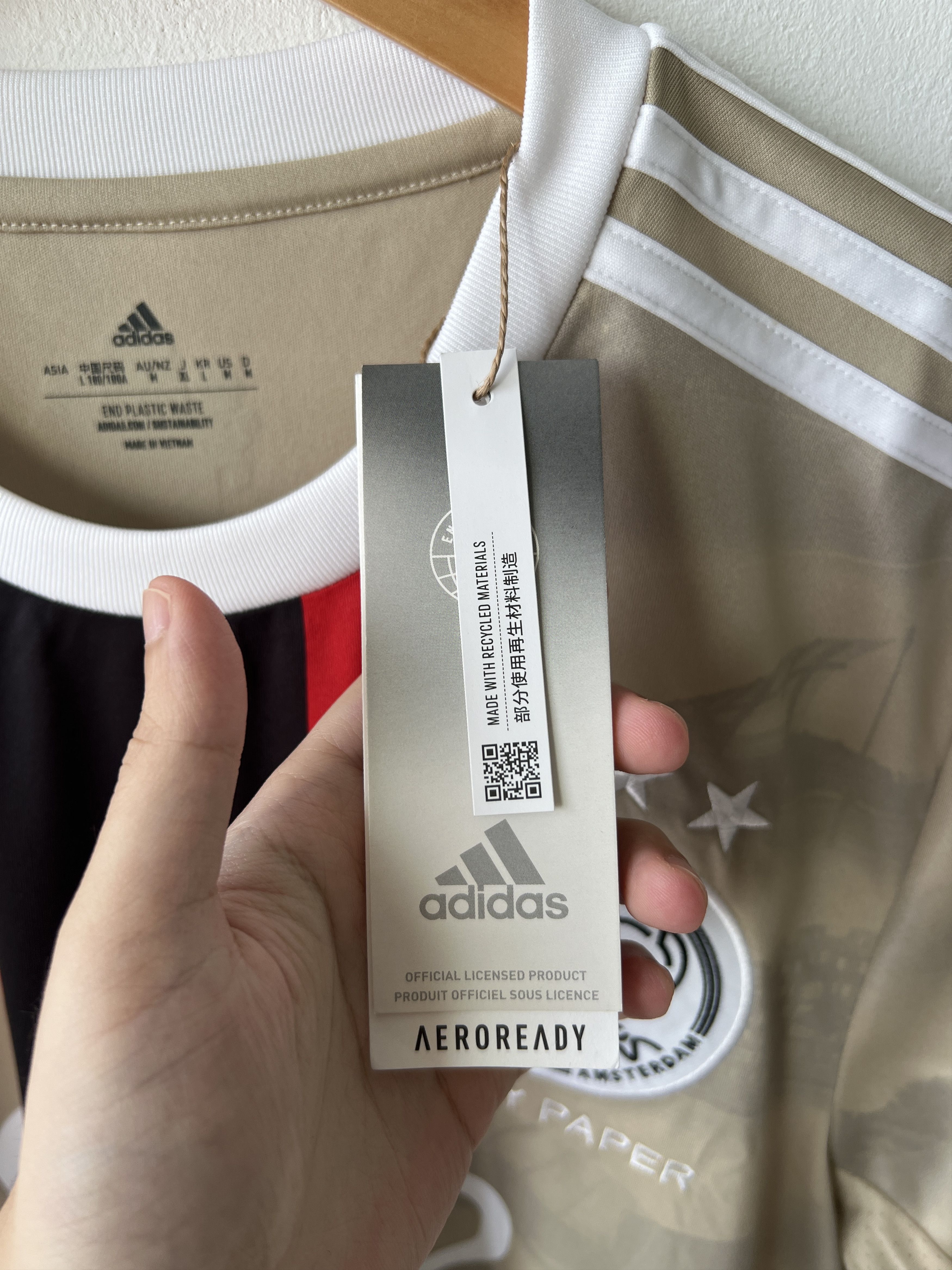 Adidas (M) Ajax 2022-23 Third Kit Kudus #20 (NEW) Size US M / EU 48-50 / 2 - 4 Thumbnail