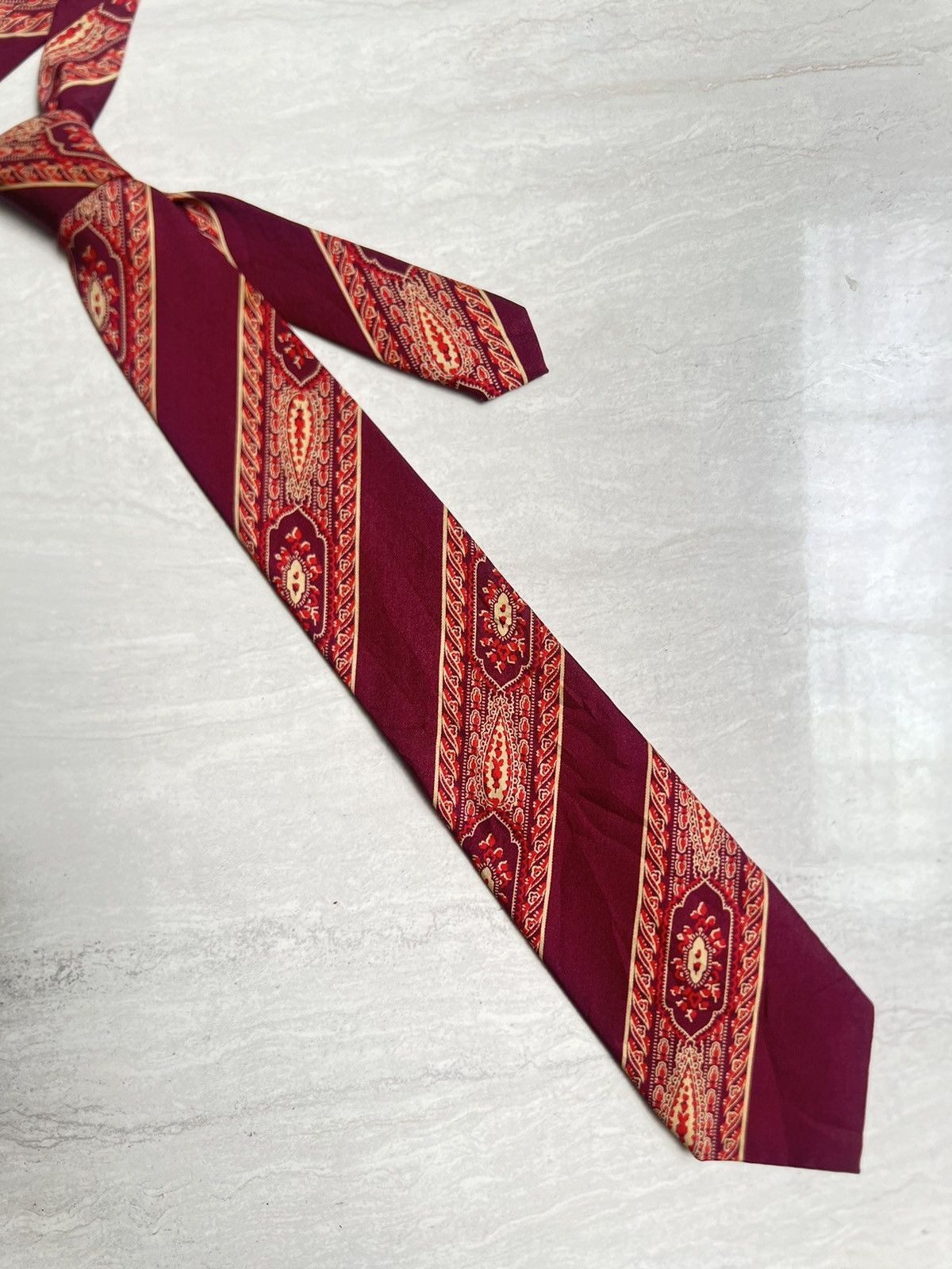 Yohji Yamamoto YOHJI YAMAMOTO Central Japan Railway Company Tie Size ONE SIZE - 5 Thumbnail