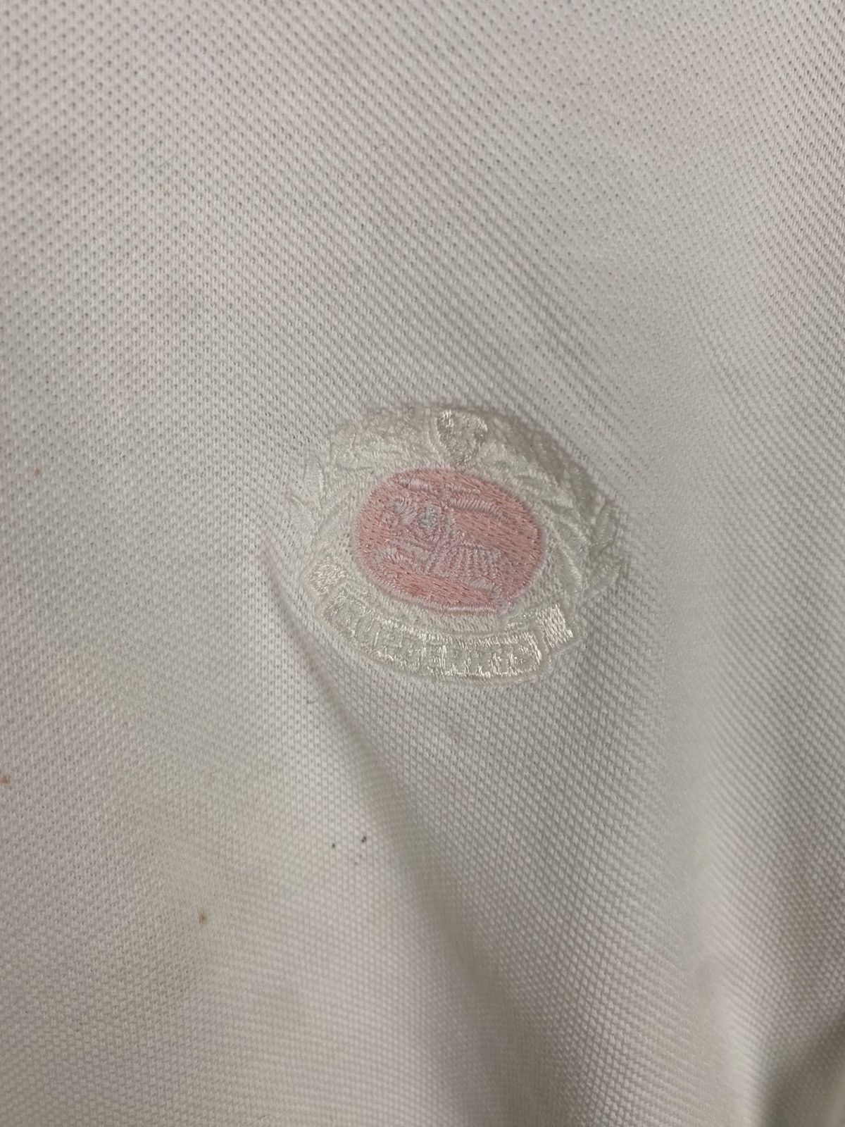 Burberry Vintage Burberrys London Polo Shirt White Floral Lining Size US M / EU 48-50 / 2 - 5 Thumbnail