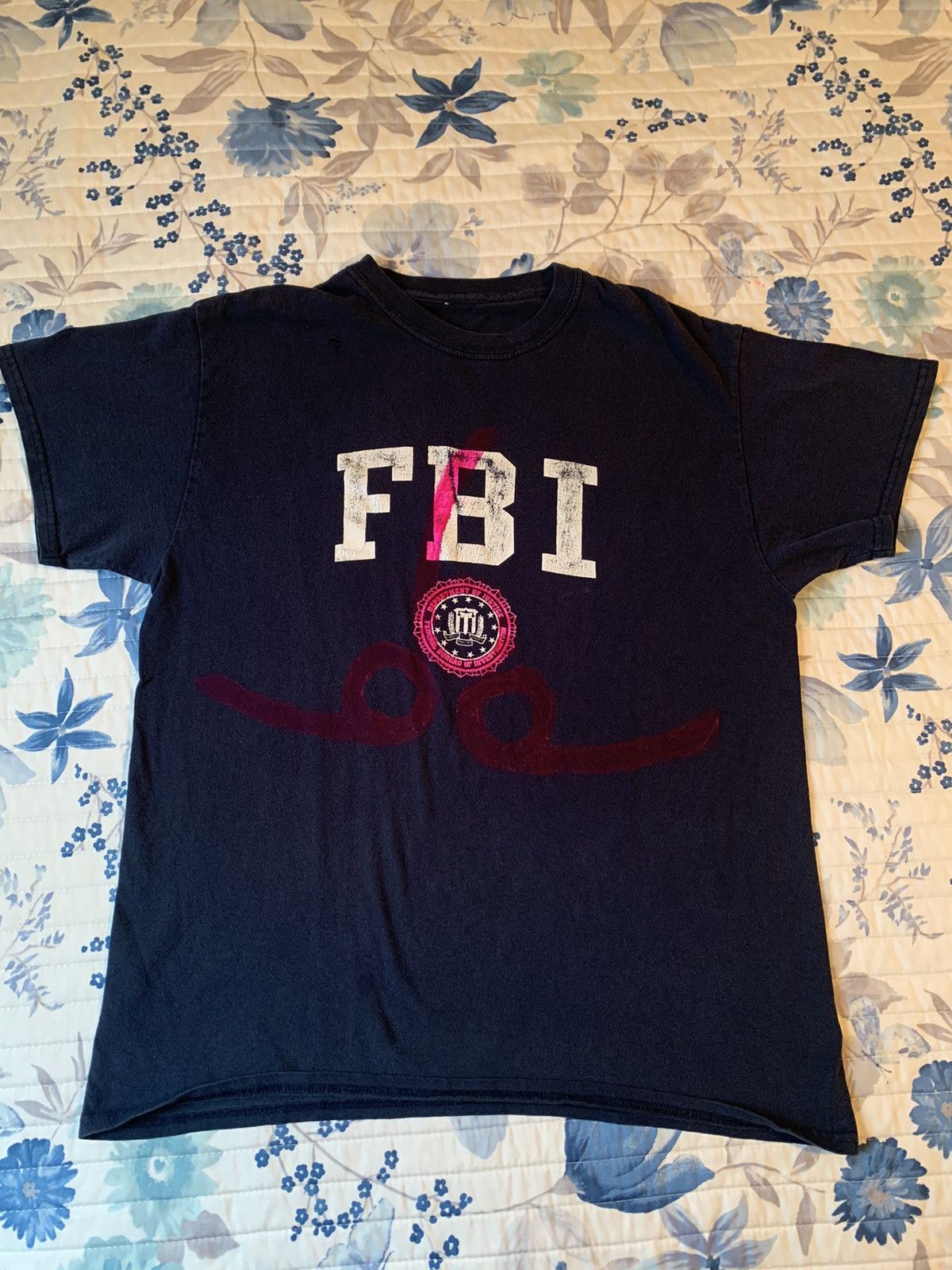 Vintage Custom FBI shirt Streetwear Fashion Y2K Vintage 2000s Opium Size US S / EU 44-46 / 1 - 1 Thumbnail