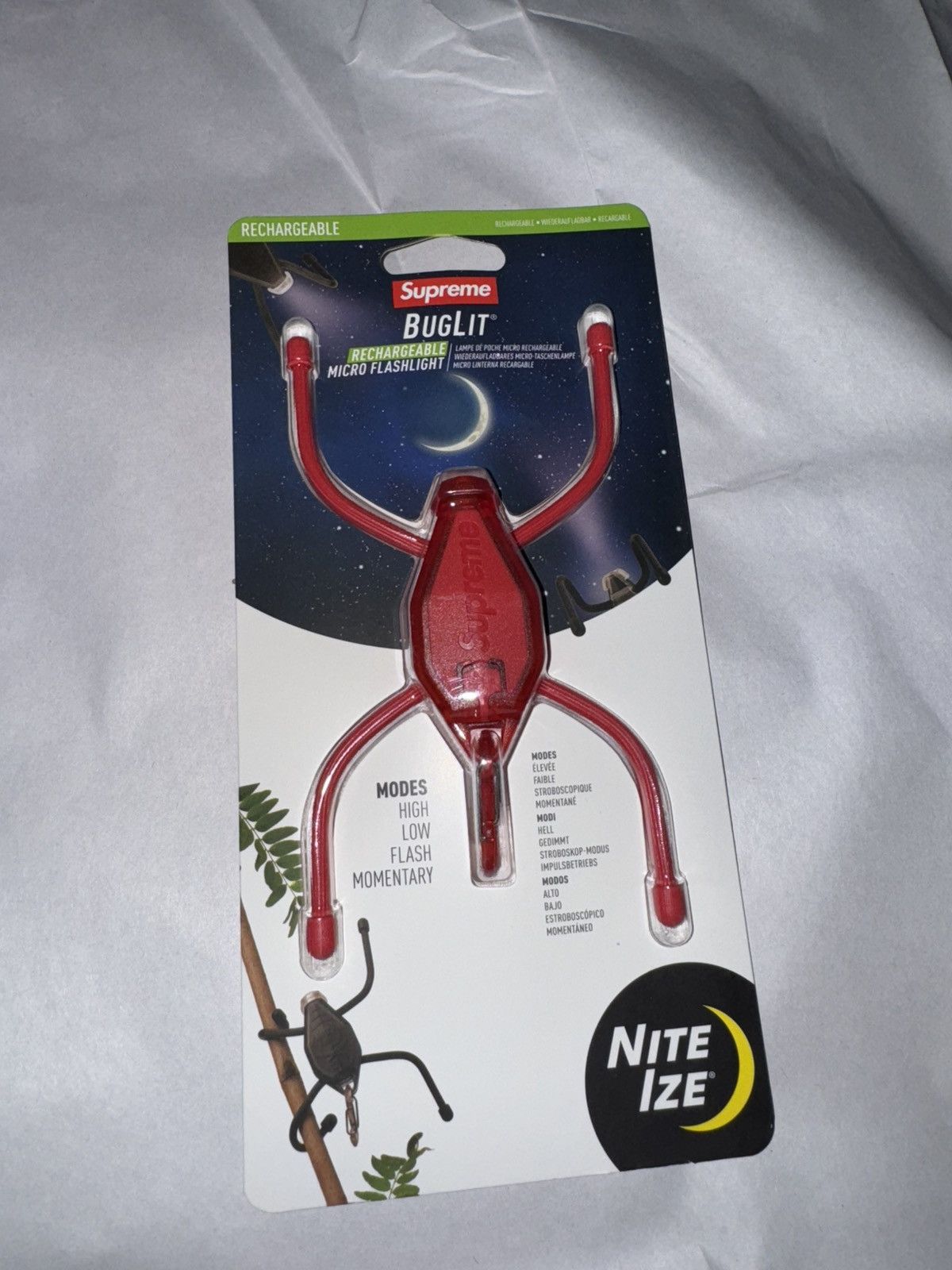 Supreme Supreme Nite Ize Buglit Size ONE SIZE - 1 Thumbnail