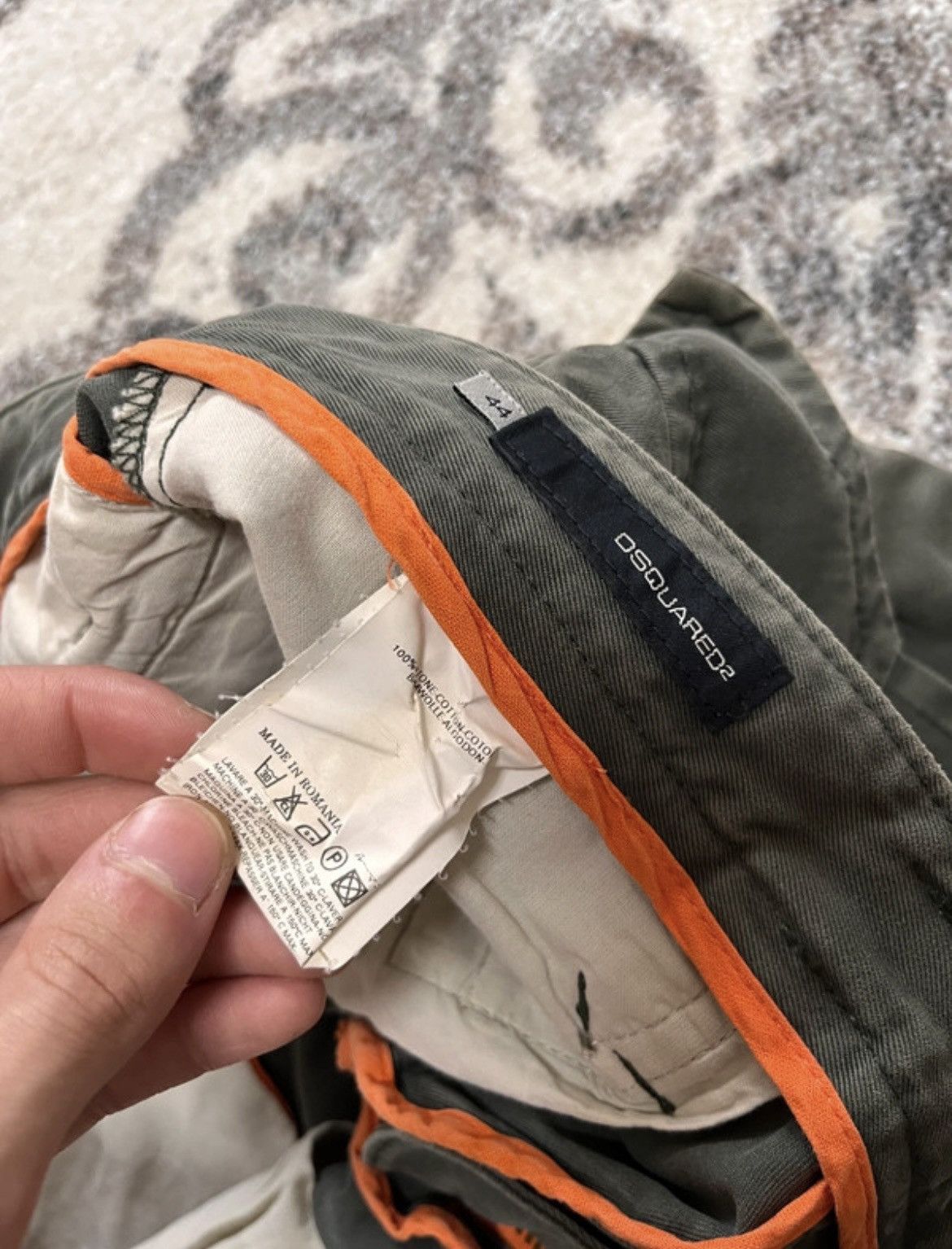 Dsquared2 Dsquared2 multipocket cargo pants streetwear fashion italy Size US 30 / EU 46 - 6 Thumbnail