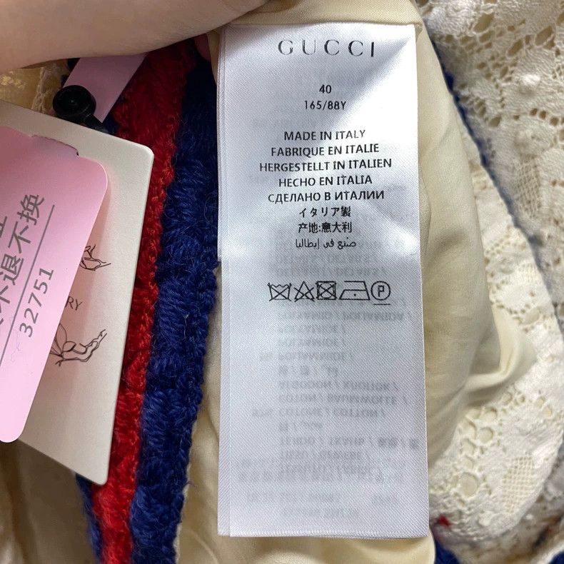 Gucci Gucci Popular lace floral thin jacket 2505-Nextarrow Size S / US 4 / IT 40 - 5 Thumbnail