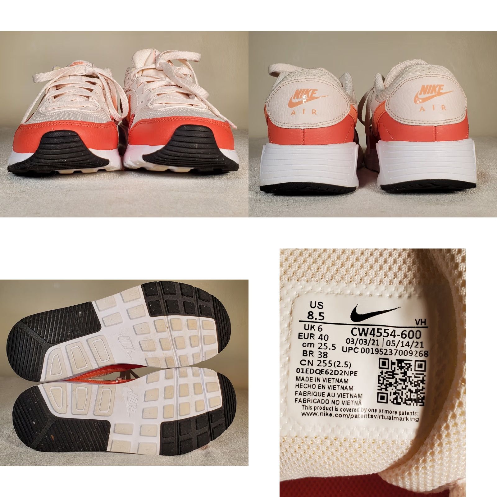 Nike Nike Air Max SC Sneakers Women's Size US 8.5 Light Soft Pink / Crimson Bliss Size US 6 / IT 36 - 8 Thumbnail