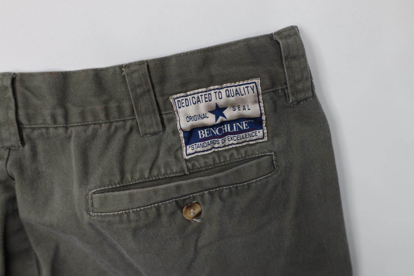 Vintage Vintage 90s Streetwear Relaxed Fit Pleated Chino Pants Size US 34 / EU 50 - 13 Thumbnail