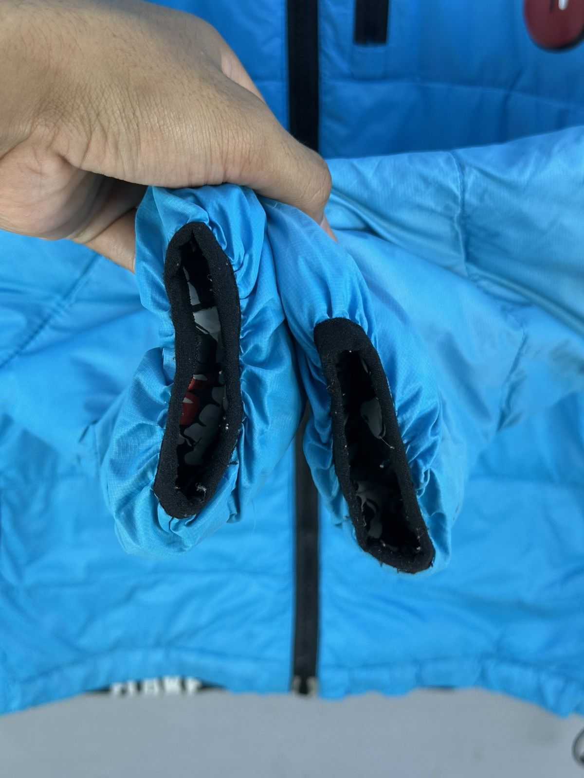 Japanese Brand Flake Big Logo Skull Light Puffer Reversible Jacket Size US S / EU 44-46 / 1 - 16 Thumbnail