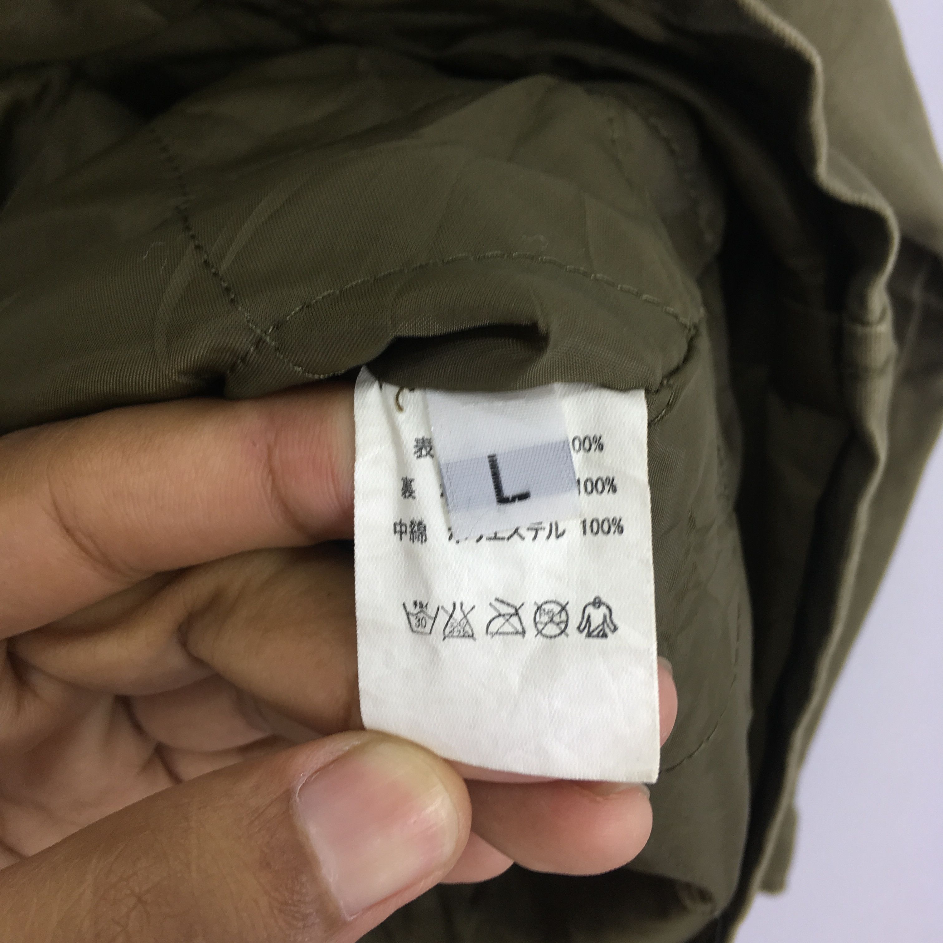 RAGEBLUE Vintage Rageblue Japanese Workers Olive Green Jacket Size US L / EU 52-54 / 3 - 8 Thumbnail