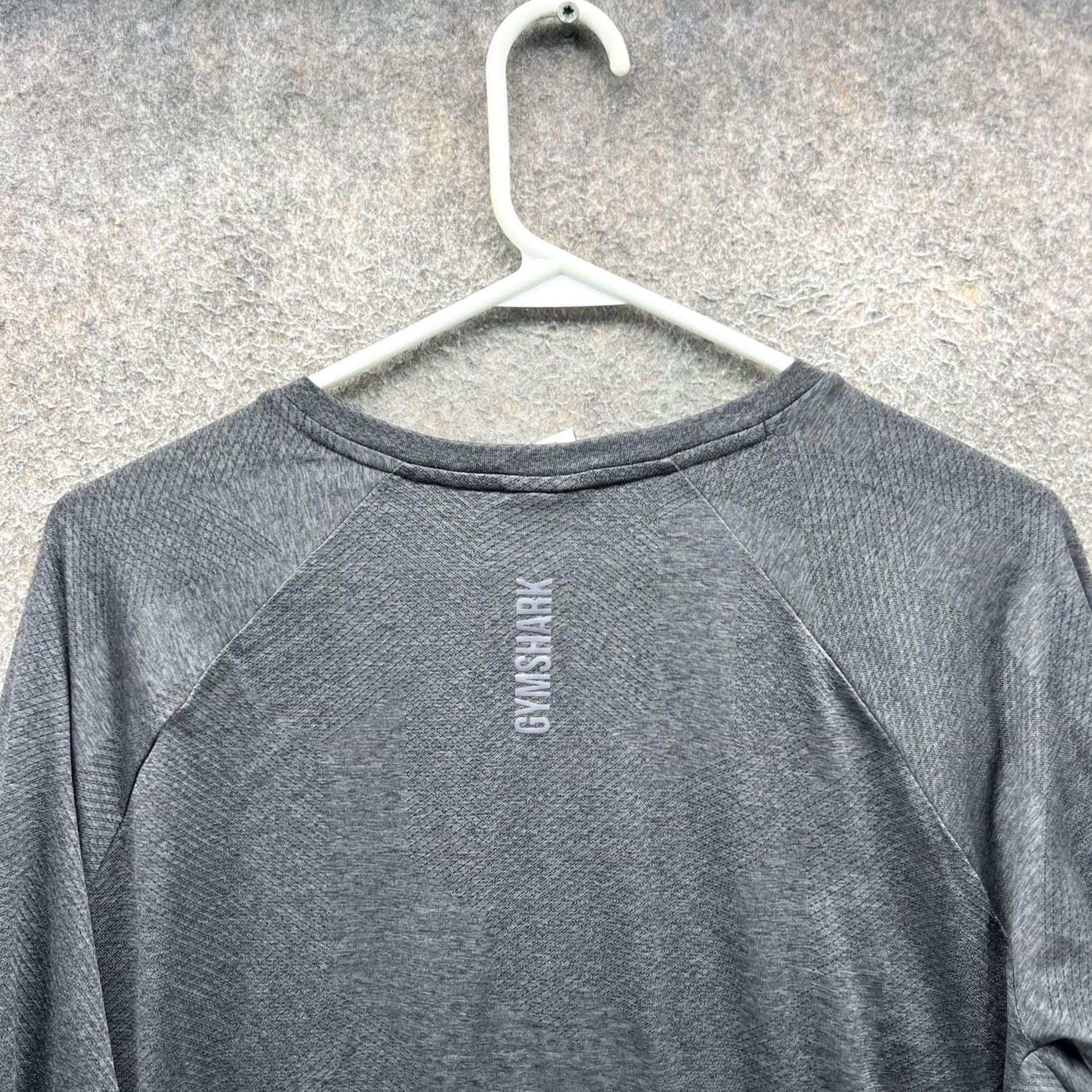 Gymshark Gymshark Shirt Mens Large Gray Long Sleeve Performance Training Athletic Top Size US L / EU 52-54 / 3 - 6 Thumbnail