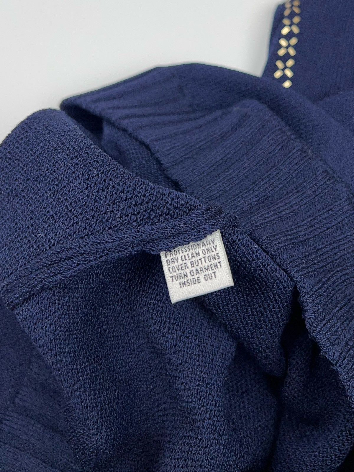 St. John St John Collection Knit Zip Cardigan Sweater made in USA Size L / US 10 / IT 46 - 14 Thumbnail