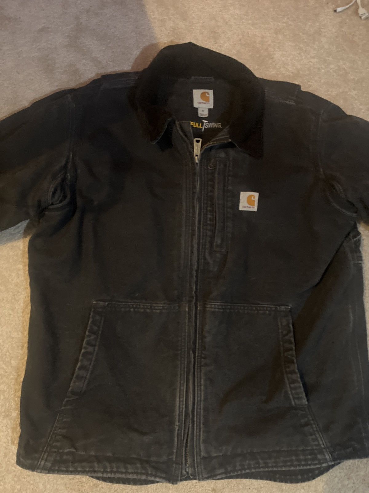 Carhartt × Vintage Carhartt Full Swing Jacket Dark Grey Size US M / EU 48-50 / 2 - 1 Thumbnail