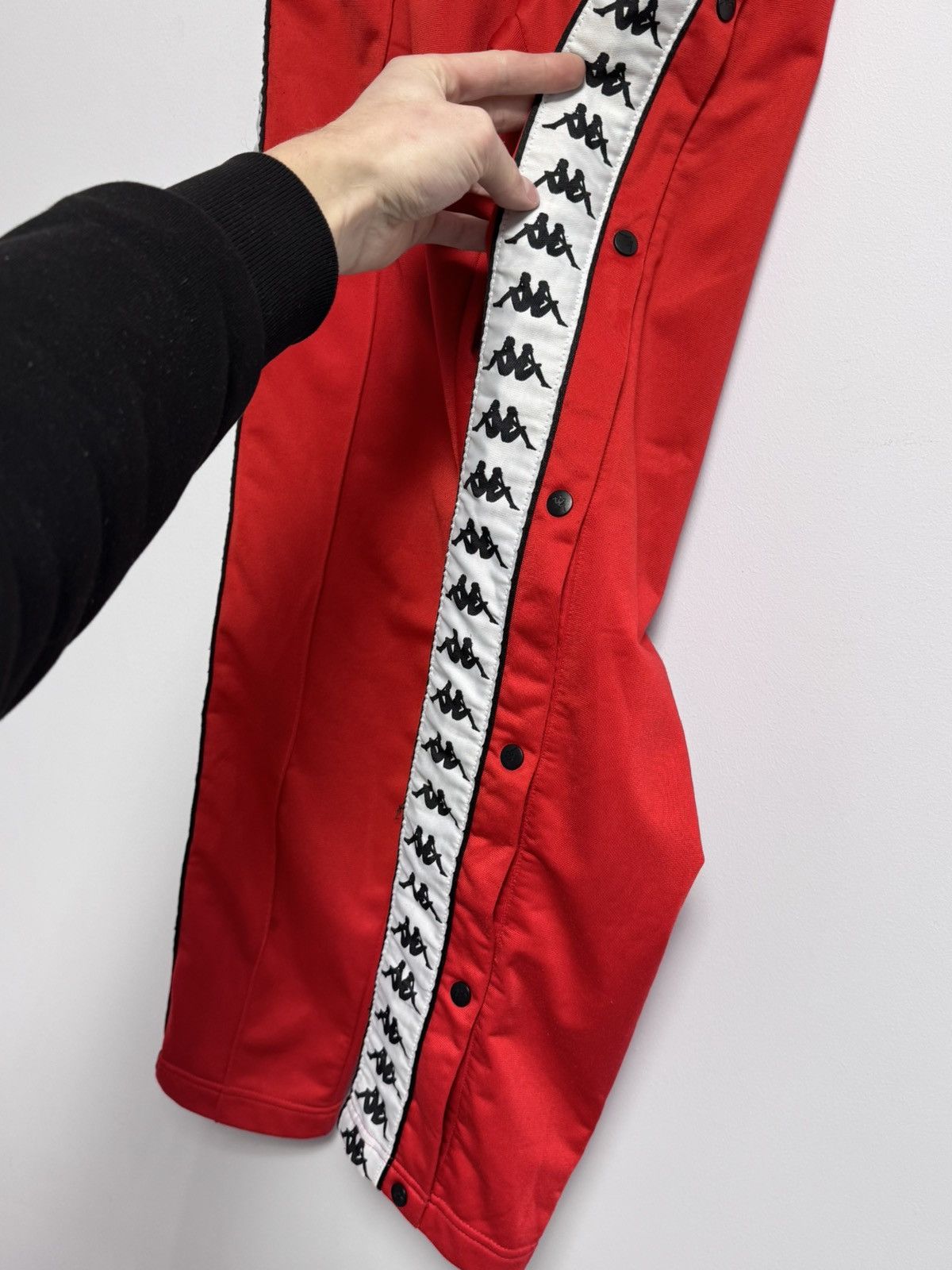 Kappa × Vintage Kappa striped sweatpants Y2K style rare Size US 34 / EU 50 - 7 Thumbnail