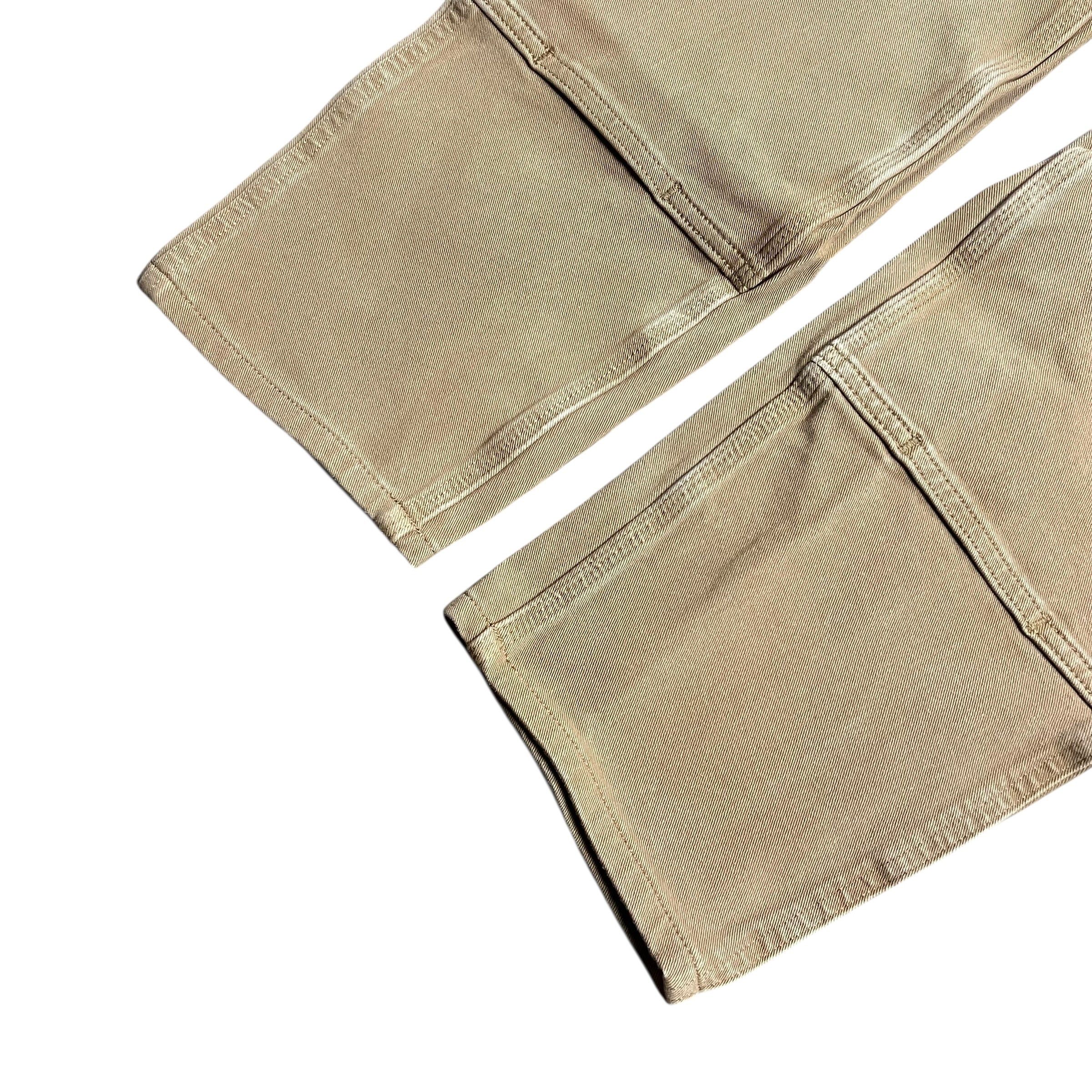 Carhartt Carhartt Beige Double Knee Work Pants - 24W Size 42" / US 20 - 3 Thumbnail