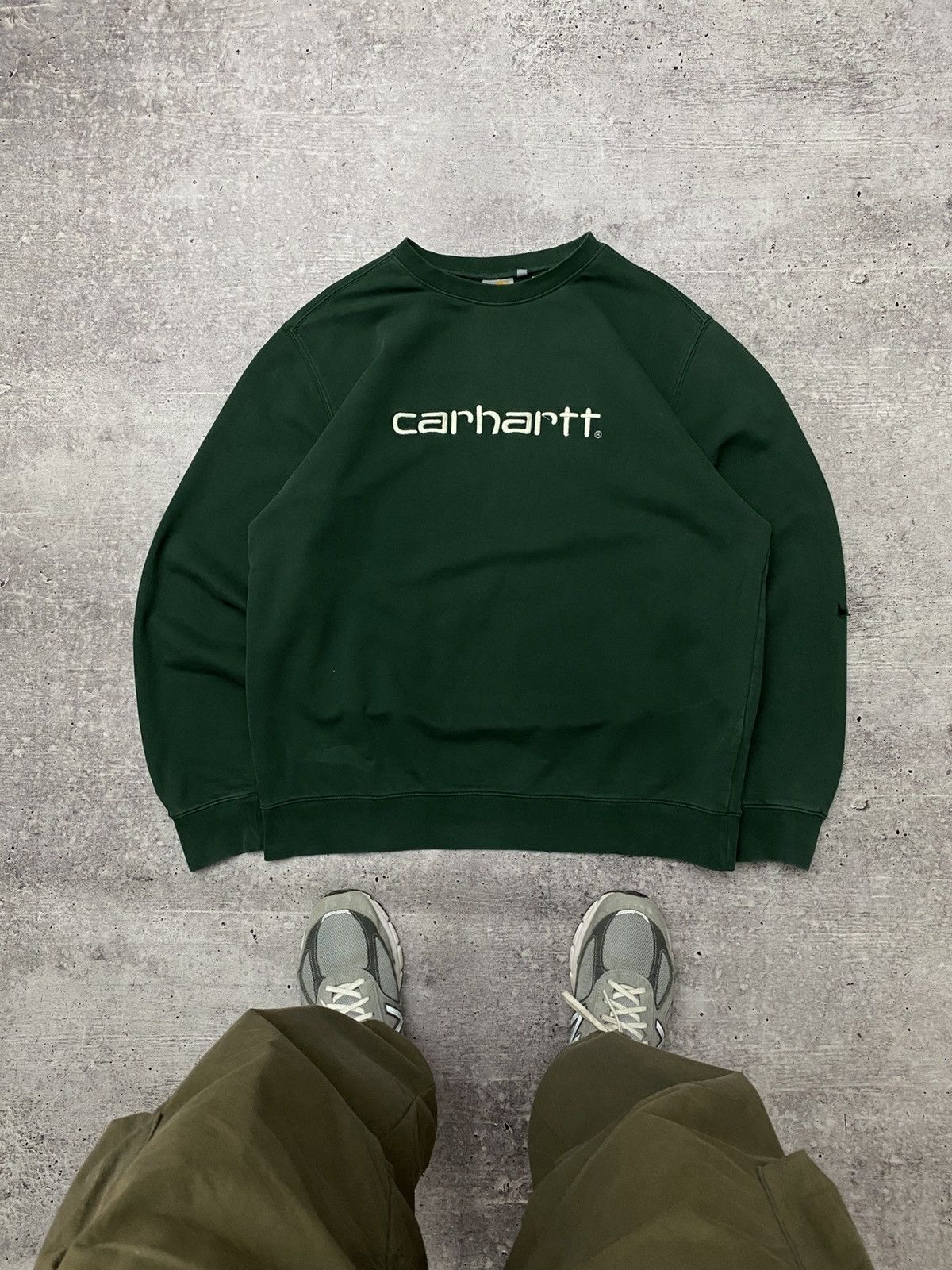 Carhartt 🔥CARHARTT vintage true work sweatshirt Size US XL / EU 56 / 4 - 1 Thumbnail
