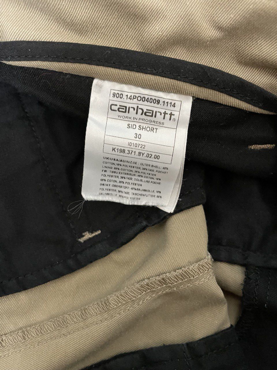 Carhartt Vintage Carhartt WIP Sid Shorts Size US 30 / EU 46 - 4 Thumbnail