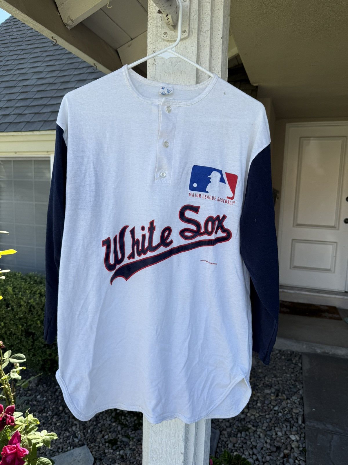 Champion × MLB × Vintage Insane vintage Chicago White Sox 1988 baseball shirt Size US XL / EU 56 / 4 - 1 Thumbnail