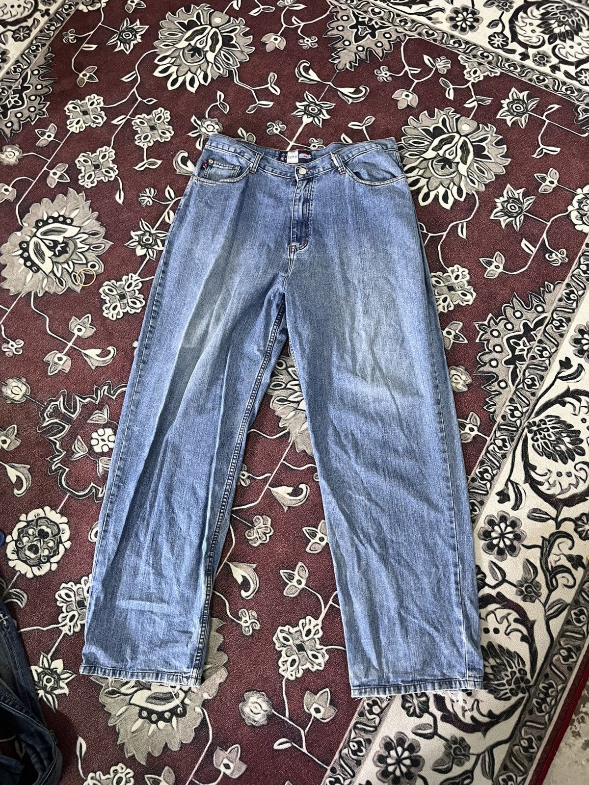 Coogi × Vintage COOGI BLUE DENIM Y2K BAGGYJEANS Size US 36 / EU 52 - 2 Thumbnail
