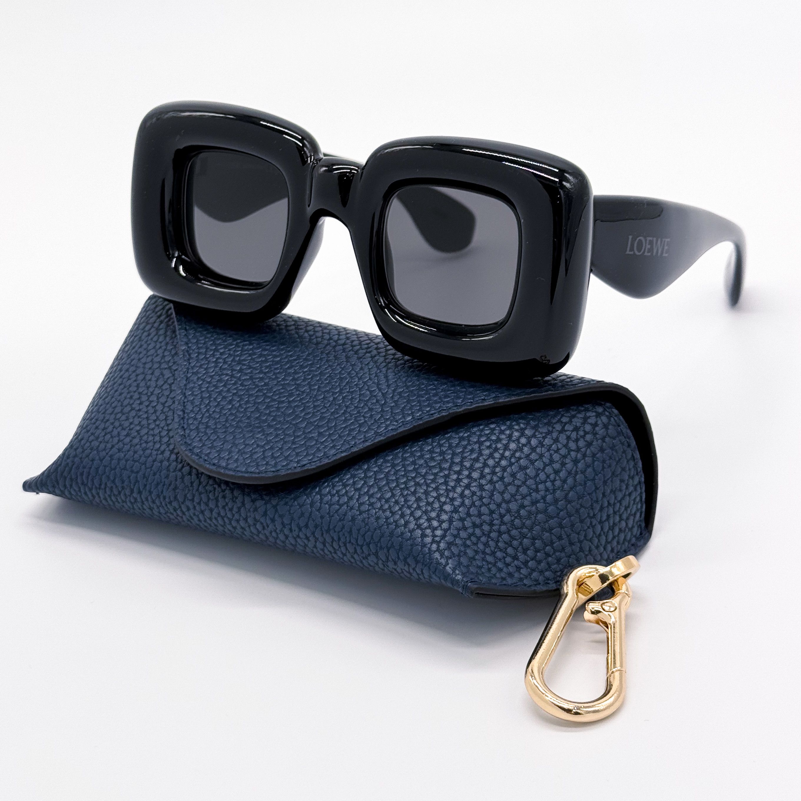 Loewe NEW LOEWE SQUARE SUNGLASSES LW40098I 01A Size ONE SIZE - 1 Thumbnail