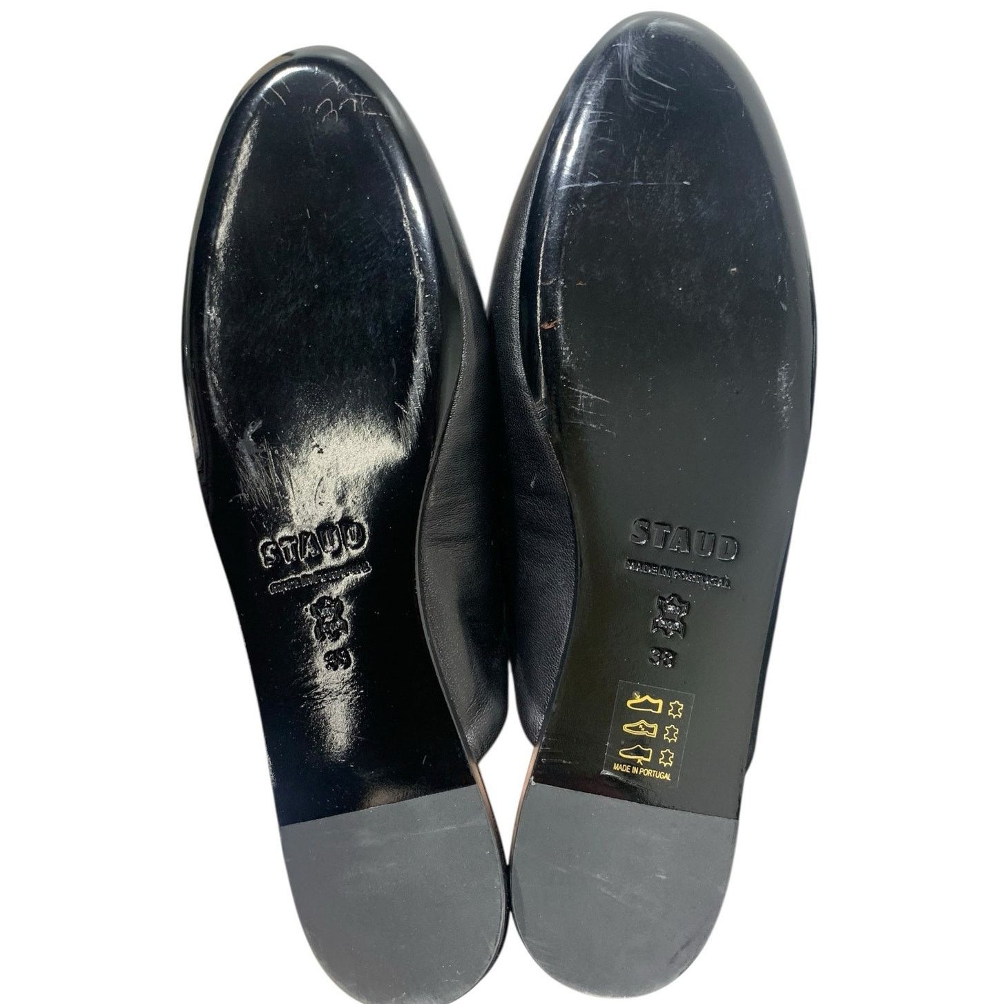 Staud STAUD Custom Abby Slipper Black with Heart SZ 38 EUR, 8 US Size US 8 / IT 38 - 5 Thumbnail