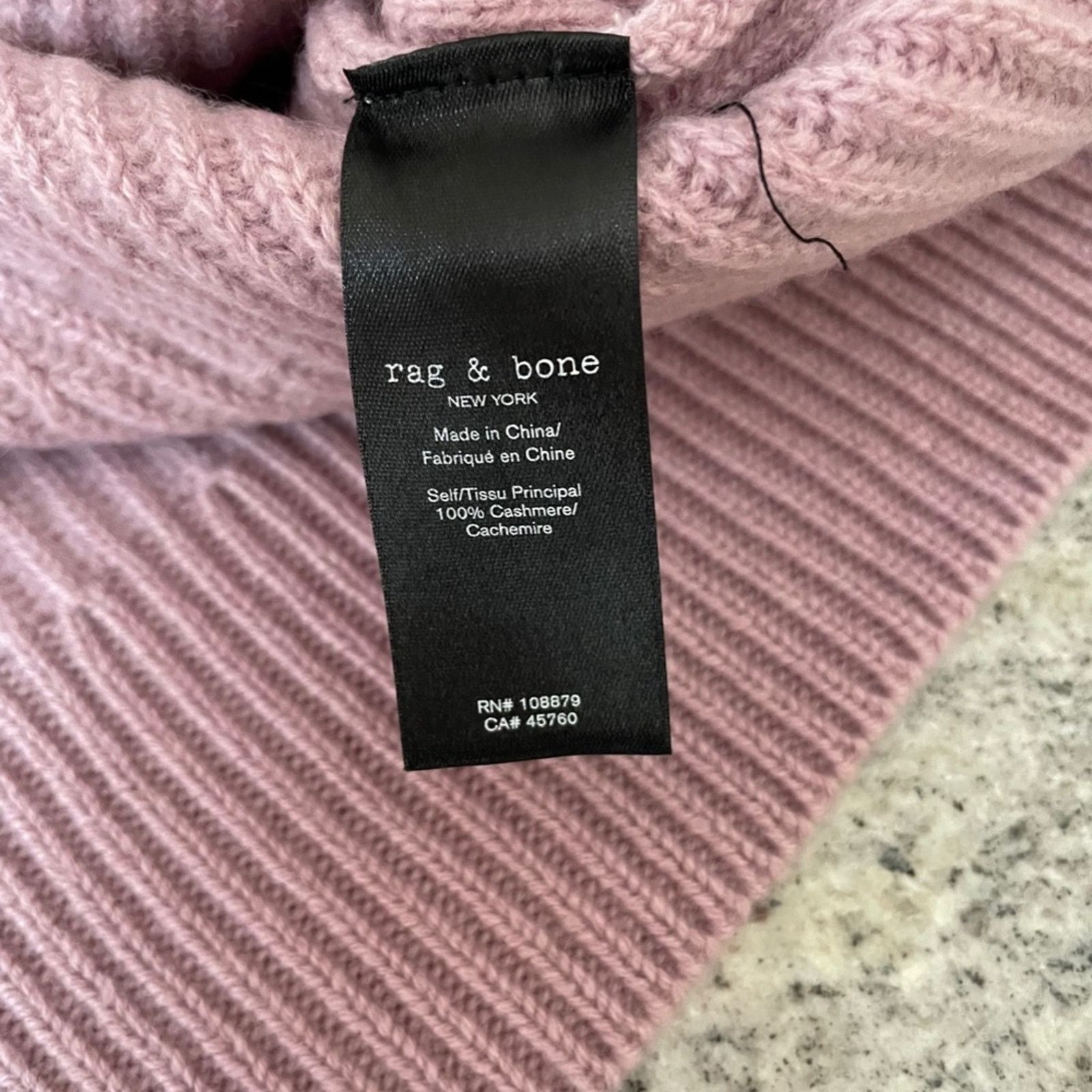 Rag & Bone Pierce Cashmere Half Zip Sweater from Rag and Bone Size S / US 4 / IT 40 - 14 Thumbnail