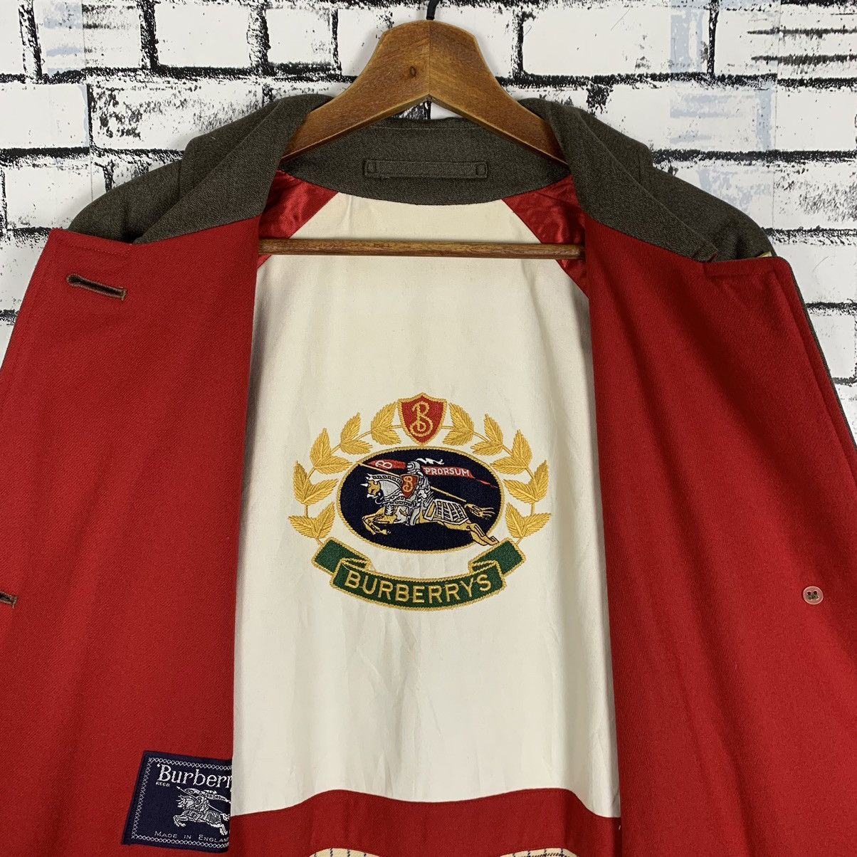 Burberry × Vintage Vintage Burberry Long Coat Jacket Size XL / US 12-14 / IT 48-50 - 8 Thumbnail