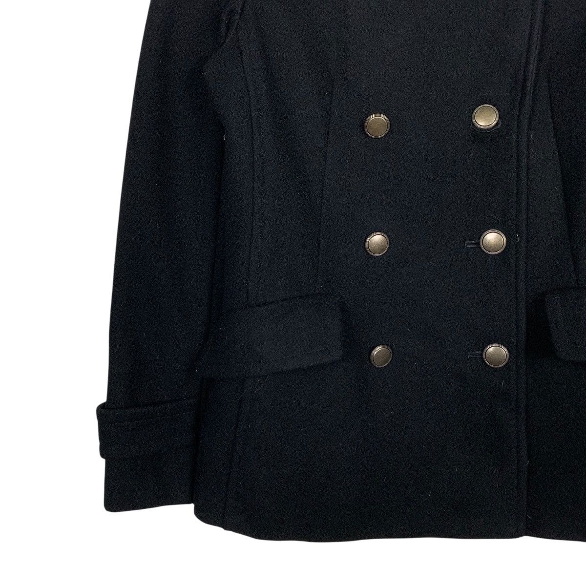 Michel Klein Michel Klein Double Breasted Wool Jacket Size S / US 4 / IT 40 - 3 Thumbnail