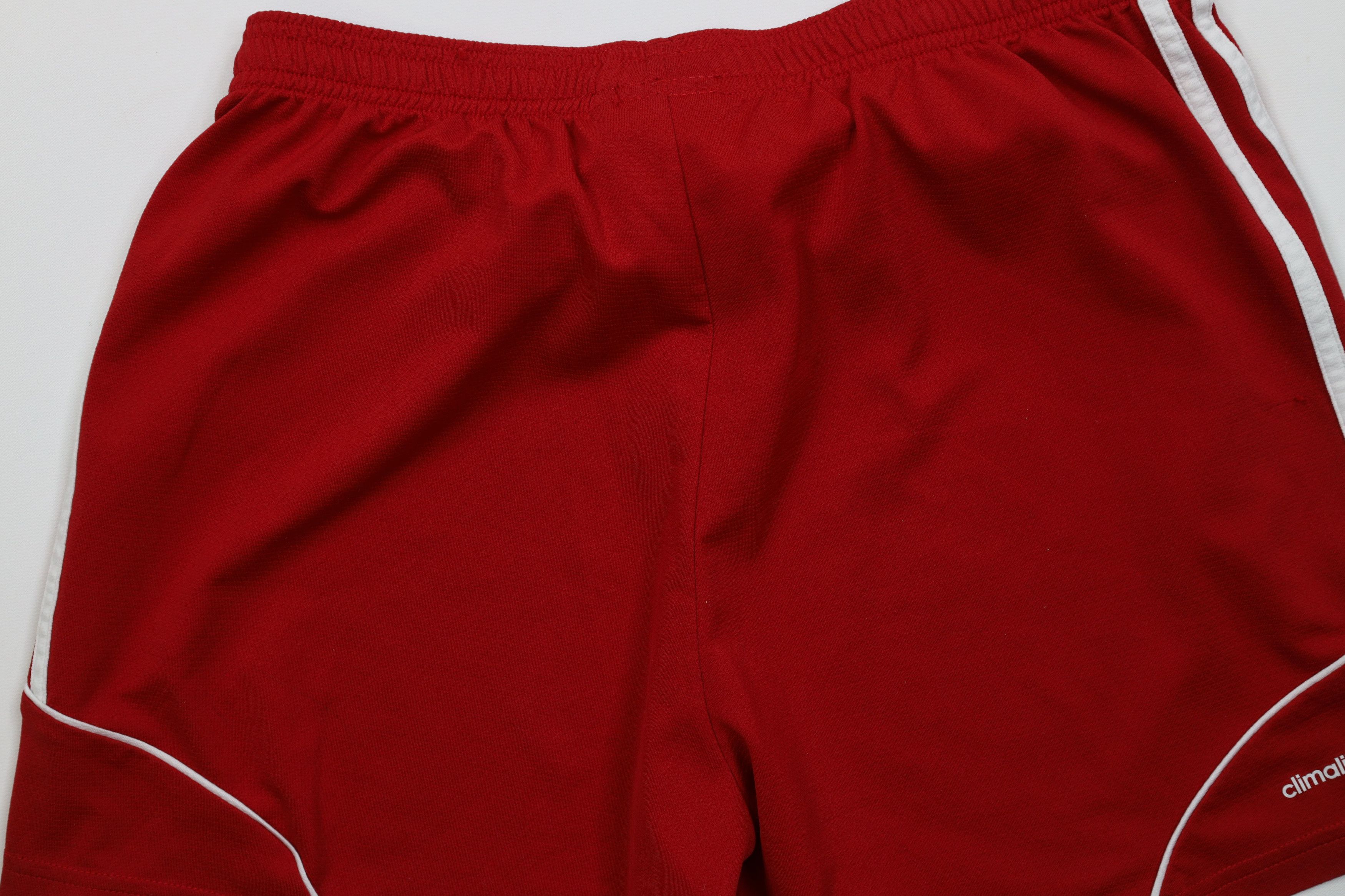 Adidas Vintage Y2K Adidas Striped Running Jogging Soccer Shorts Red Size US 30 / EU 46 - 10 Thumbnail