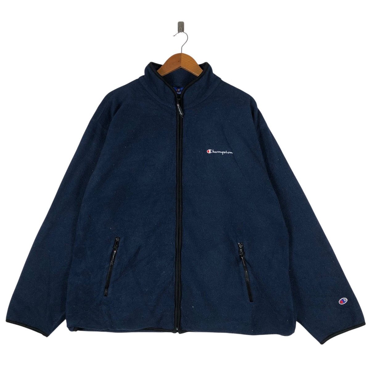 Champion CHAMPION Full Zip Fleece Sweater Size US XL / EU 56 / 4 - 1 Thumbnail