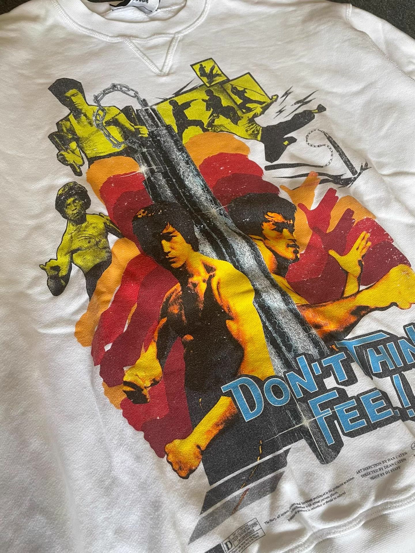 Dsquared2 Dsquared2 D2 white Bruce Lee sweatshirt Q4 Size US M / EU 48-50 / 2 - 5 Thumbnail