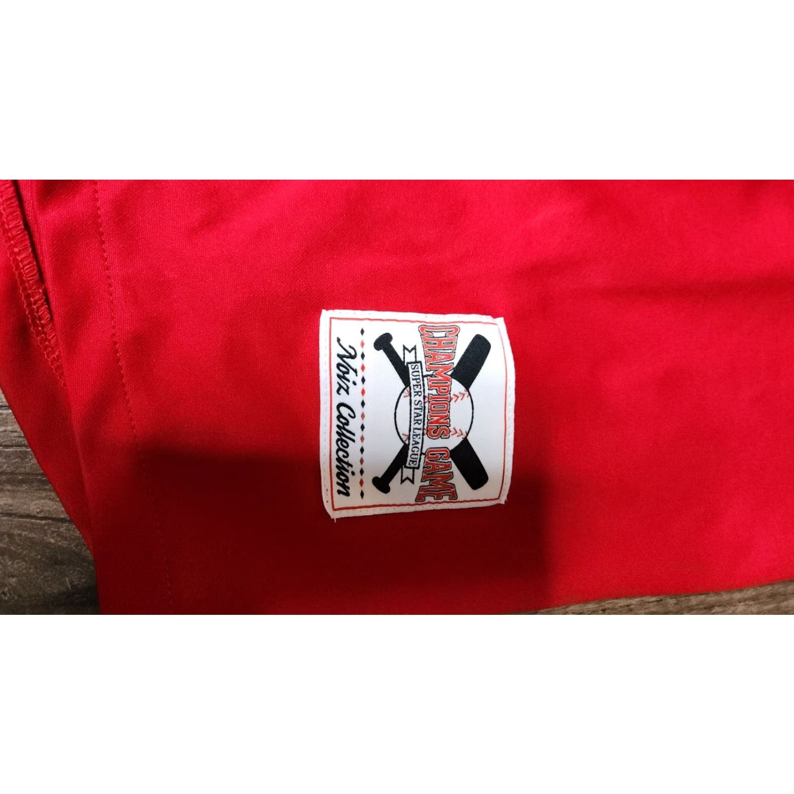Vintage Vintage Noiz Chicago Baseball Jersey S Red Retro Activewear Mens Size US S / EU 44-46 / 1 - 4 Thumbnail