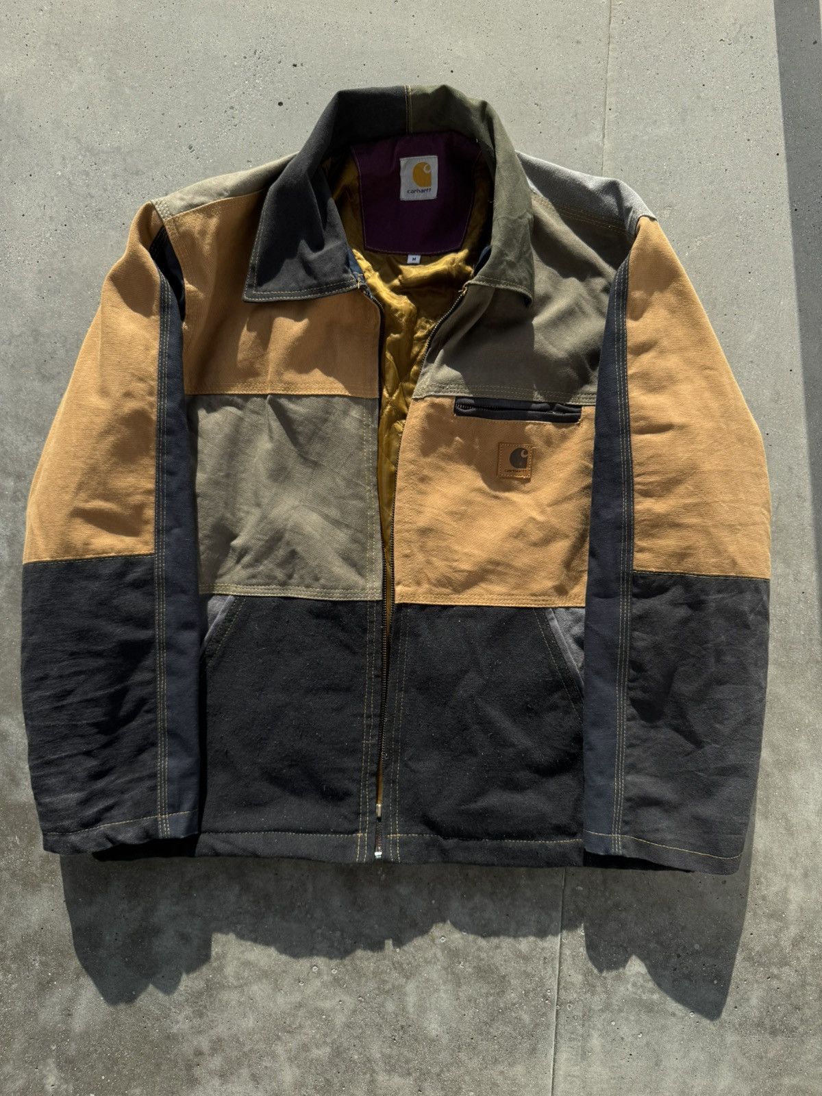 Carhartt Carhartt patchwork vintage detroit jacket Size US M / EU 48-50 / 2 - 1 Thumbnail