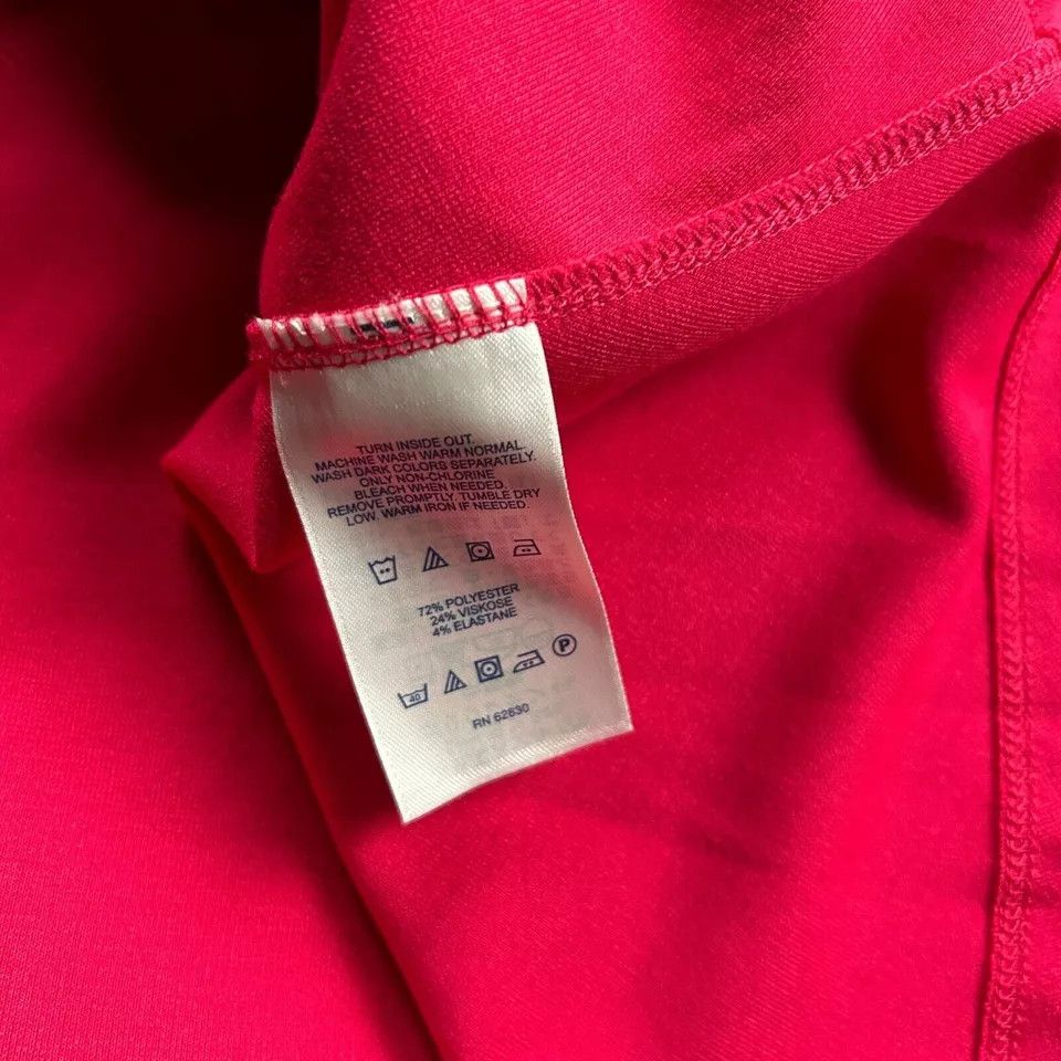 Lands' End Lands' End Dress Womens XS Pink A-Line 2-4 Polyester Blend Size XS / US 0-2 / IT 36-38 - 9 Thumbnail
