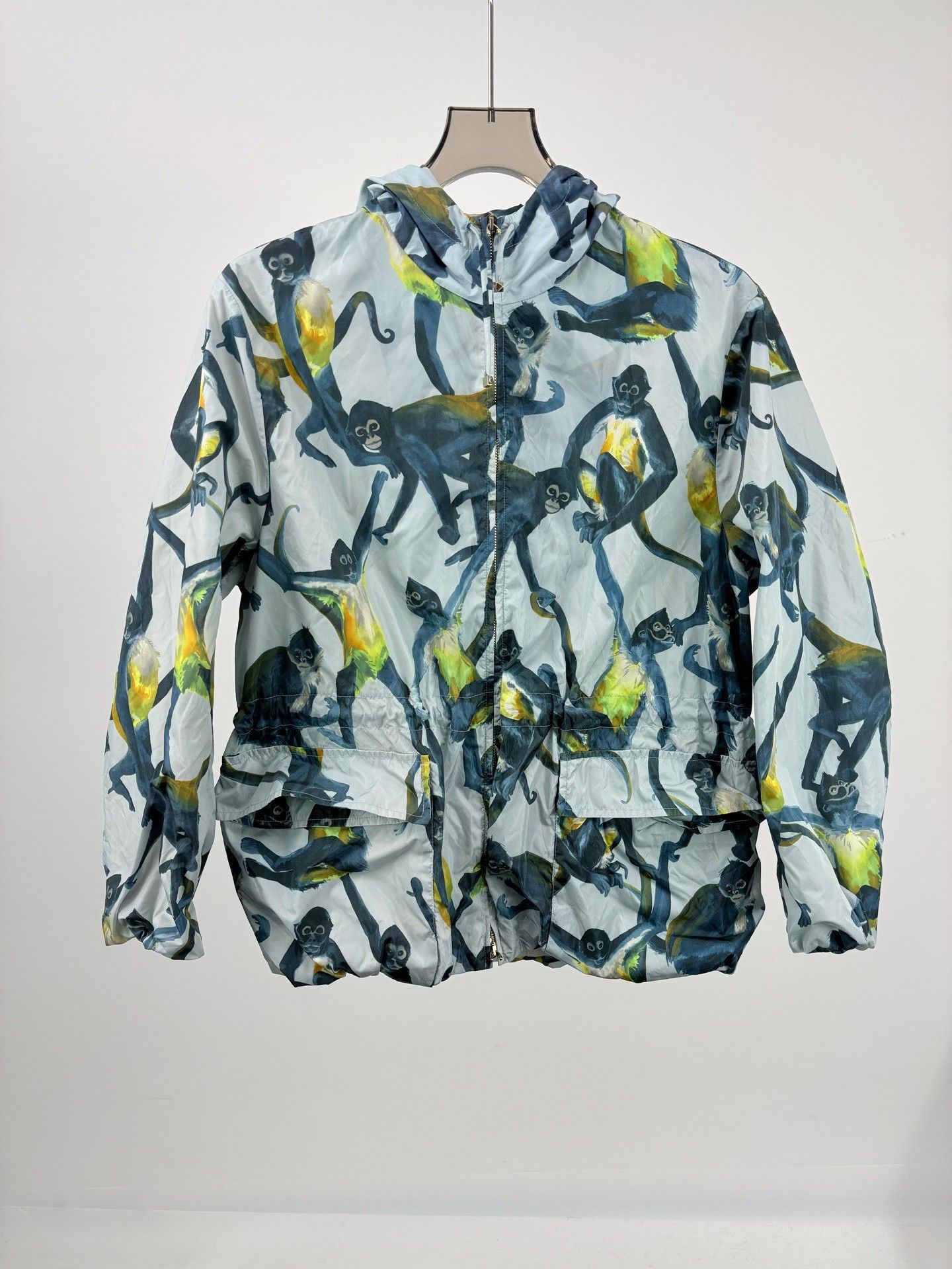 Valentino Valentino Animal Print Windbreaker Jacket Size M / US 6-8 / IT 42-44 - 1 Thumbnail