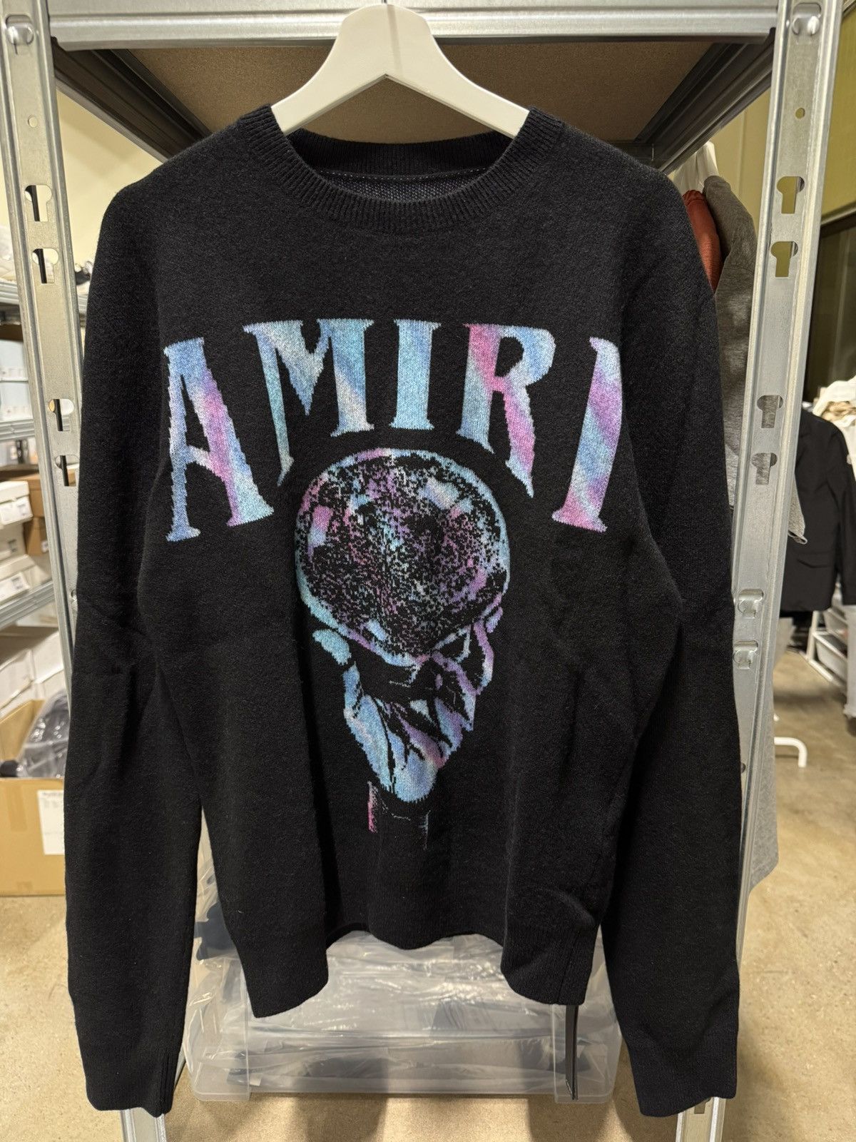 Amiri Amiri Cashmere Crystal Ball Sweater NEW 1250$ Size US XXL / EU 58 / 5 - 1 Thumbnail