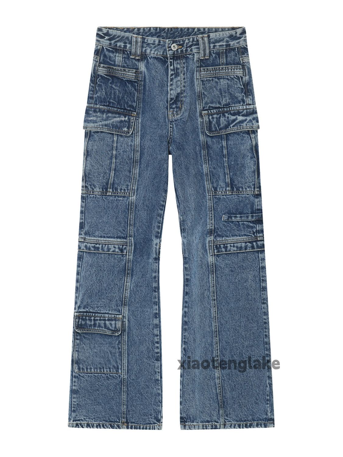 Japanese Brand Unisex outdoor utility military punk grunge jeans Size US 30 / EU 46 - 3 Thumbnail