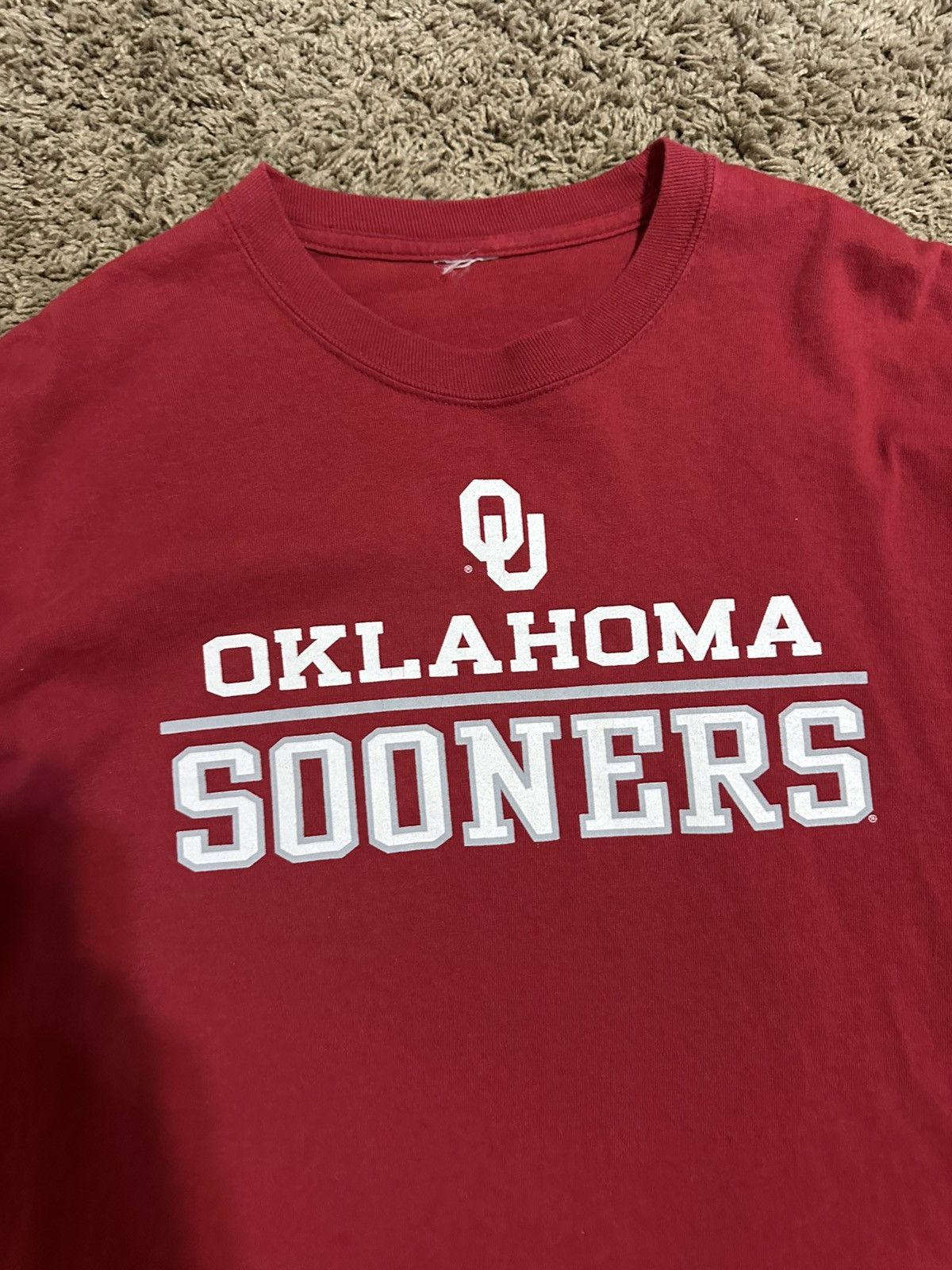 NCAA × Vintage Vintage NCAA Oklahoma Sooners shirt 90s size large Size US L / EU 52-54 / 3 - 2 Thumbnail
