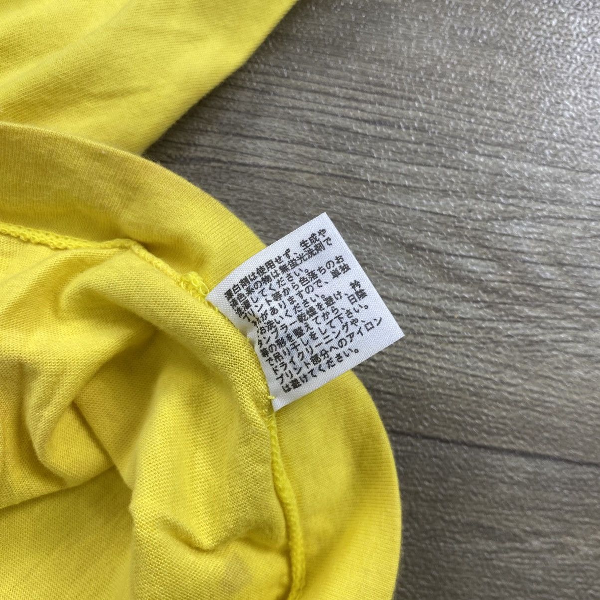 Bape Vintage Bape x 24 Hour Television Iconic Logo Yellow Tee Size US L / EU 52-54 / 3 - 9 Thumbnail