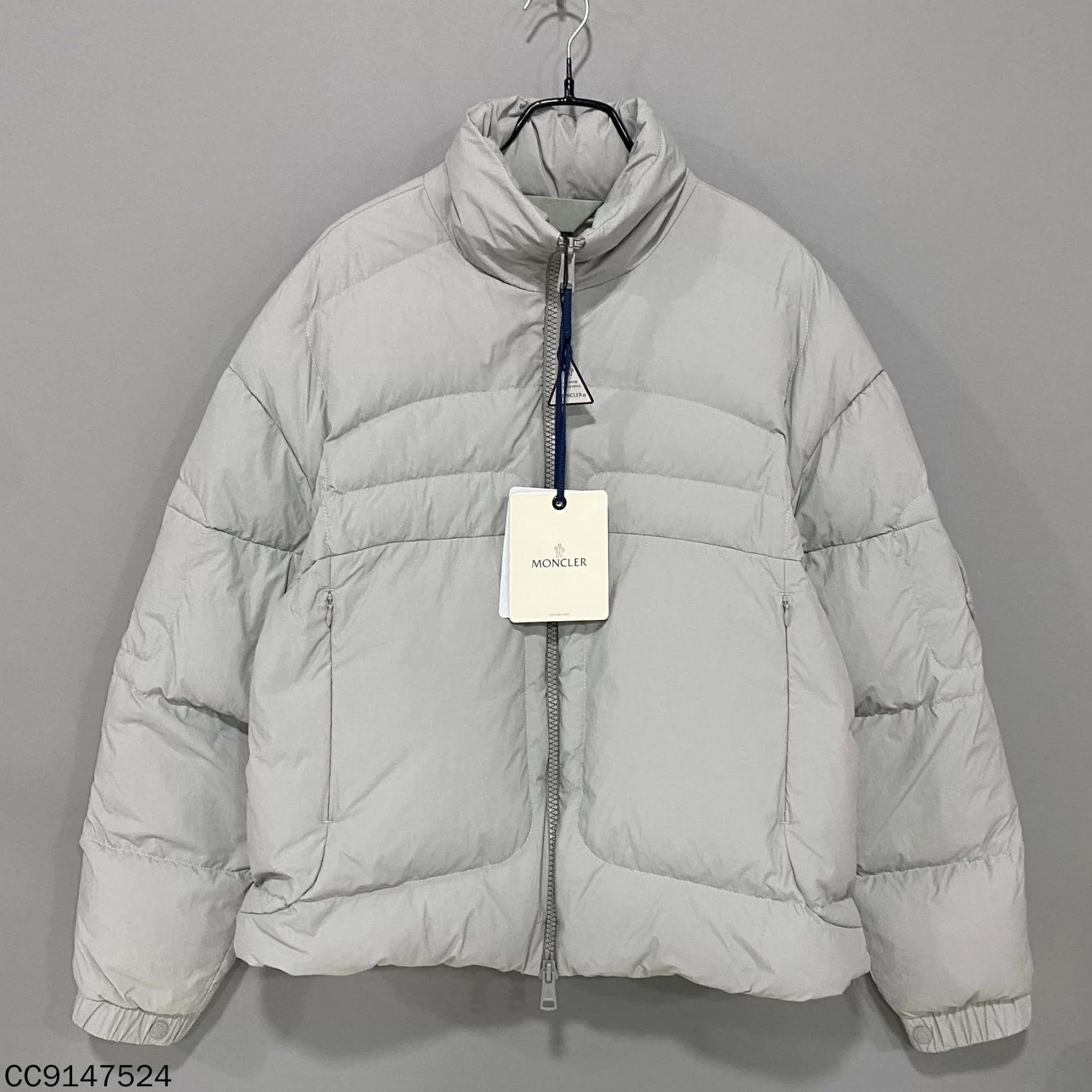 Moncler Moncler Dofida Gray Puffer Jacket Size 1 Size S / US 4 / IT 40 - 1 Thumbnail