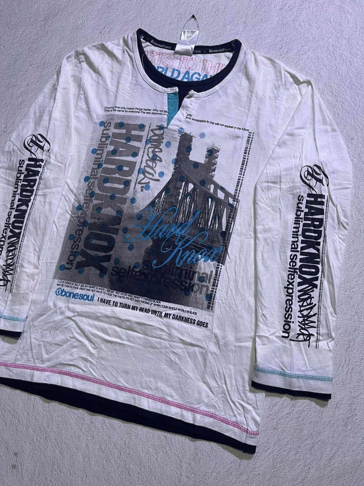 Hysteric Glamour Y2K B ONE SOUL LONG SLEEVE TSHIRT Size US L / EU 52-54 / 3 - 2 Thumbnail