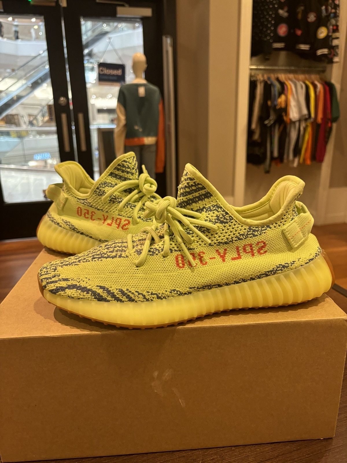 Kanye west yeezy semi frozen yellow online