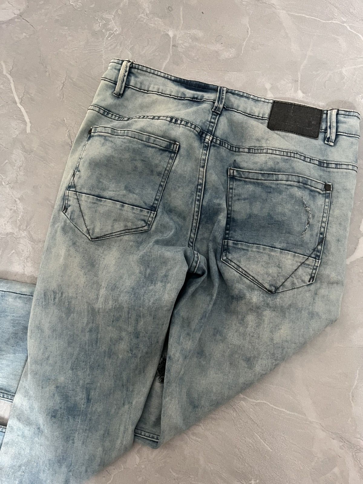Japanese Brand Japanese Destroyed Slim Blue / If Six Was Nine Style Swag Size US 33 - 5 Thumbnail