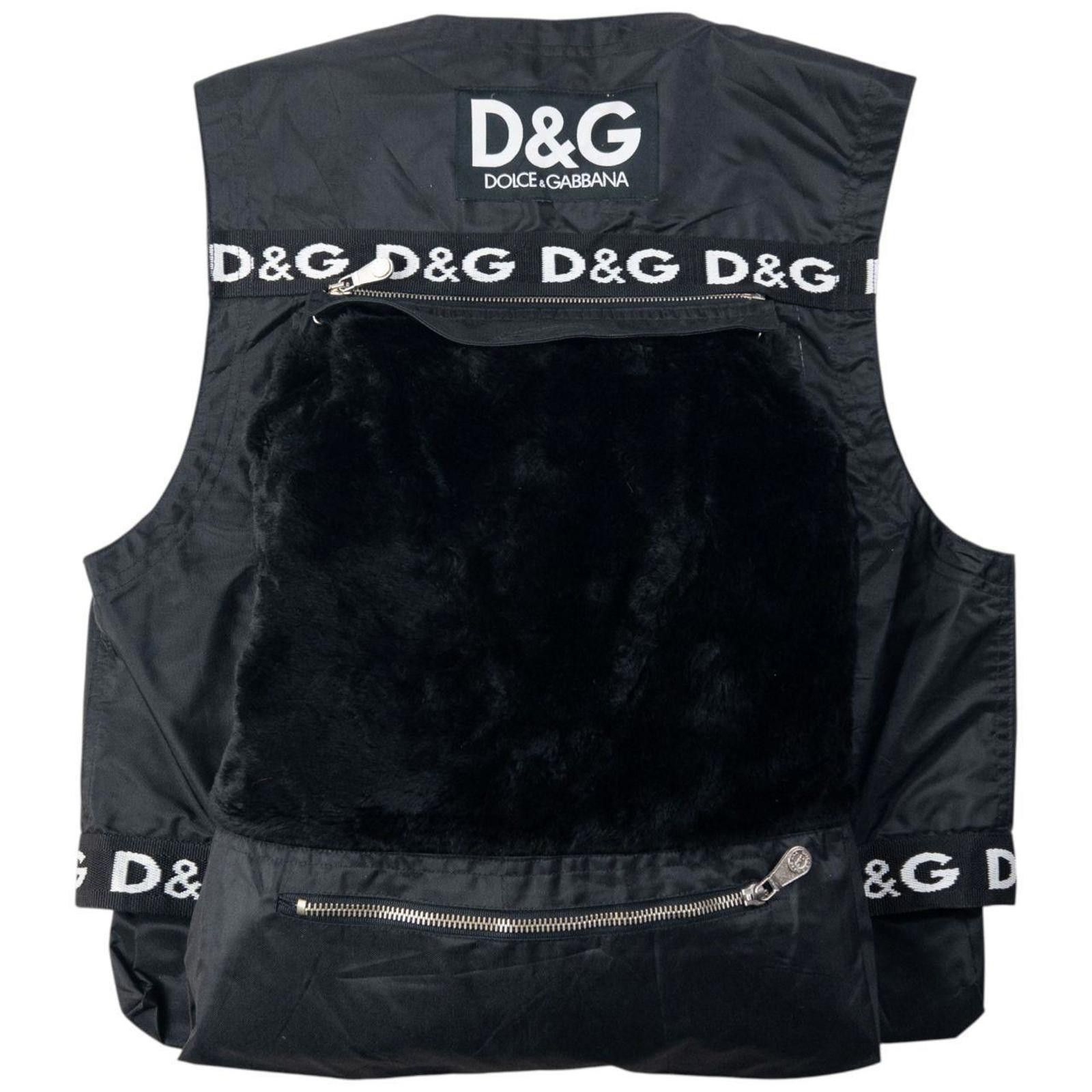 Dolce & Gabbana Vintage 90s Dolce & Gabbana Detachable Backpack Gilet Vest S Size US S / EU 44-46 / 1 - 2 Thumbnail