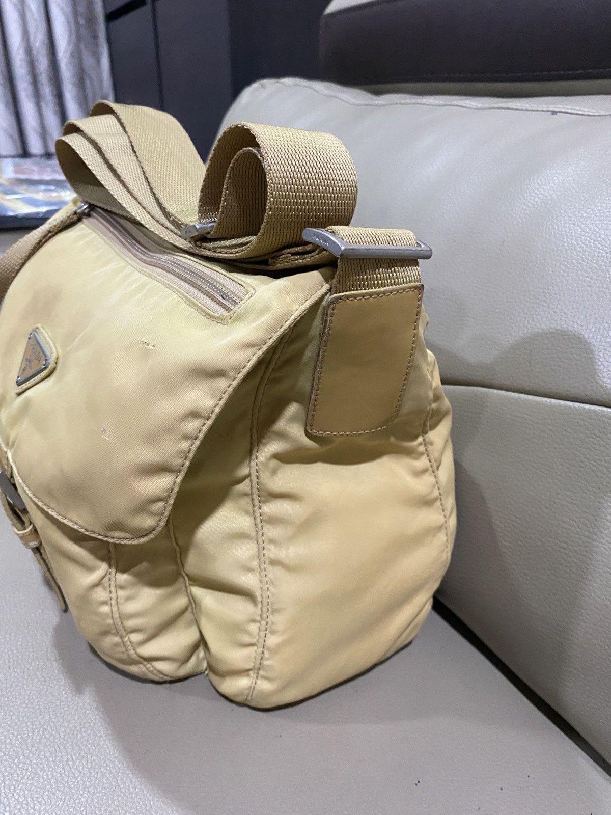 Prada Authentic Prada Tessuto Nyalon Sling Shoulder Bag Size ONE SIZE - 4 Thumbnail