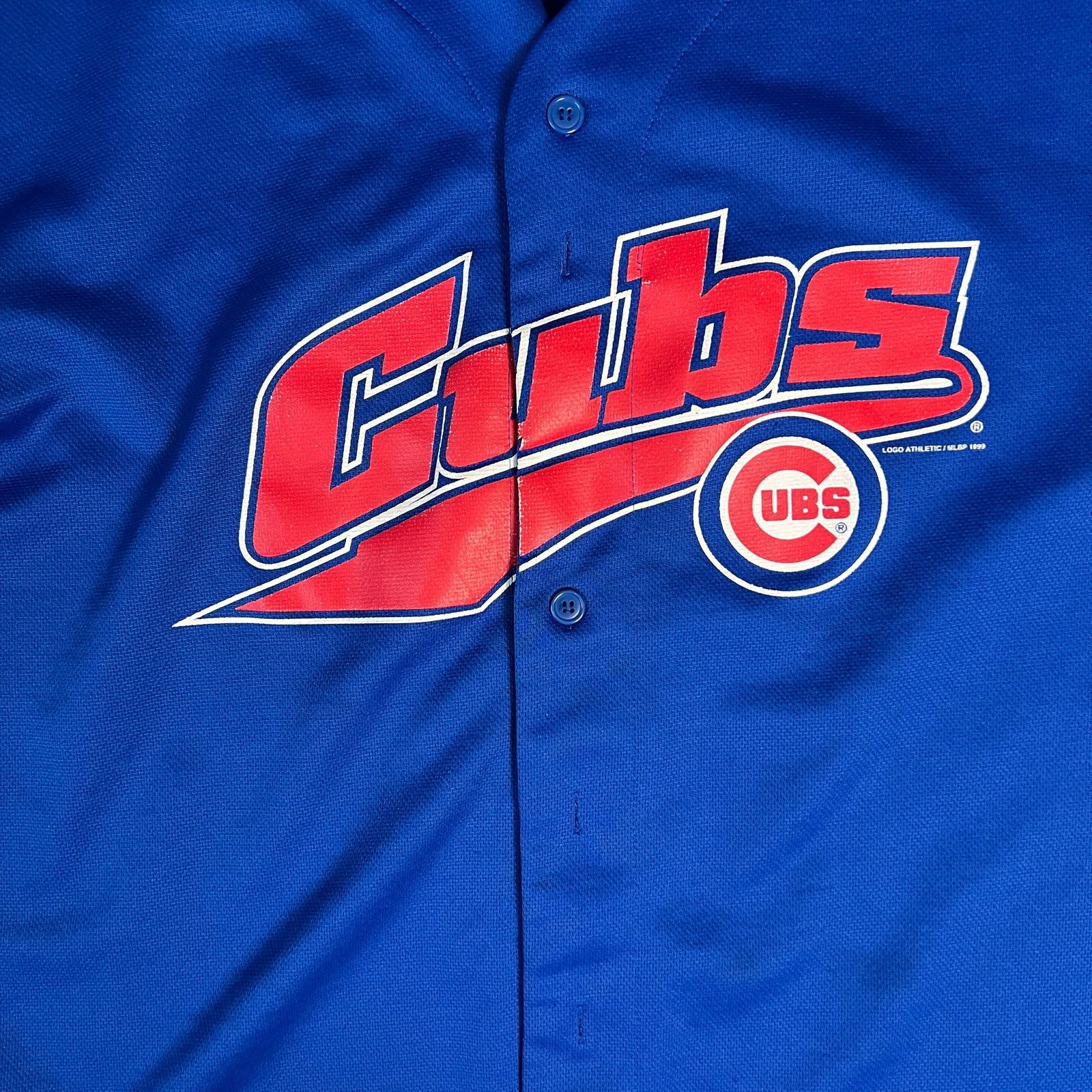 MLB × Vintage Vintage 1999 Logo Athletic Chicago Cubs Jersey Baseball MLB Size US XL / EU 56 / 4 - 3 Thumbnail