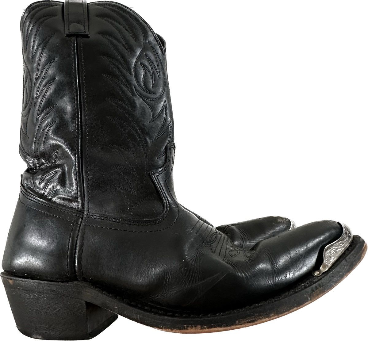 Men's Goat Black Cowboy Boots main image 0