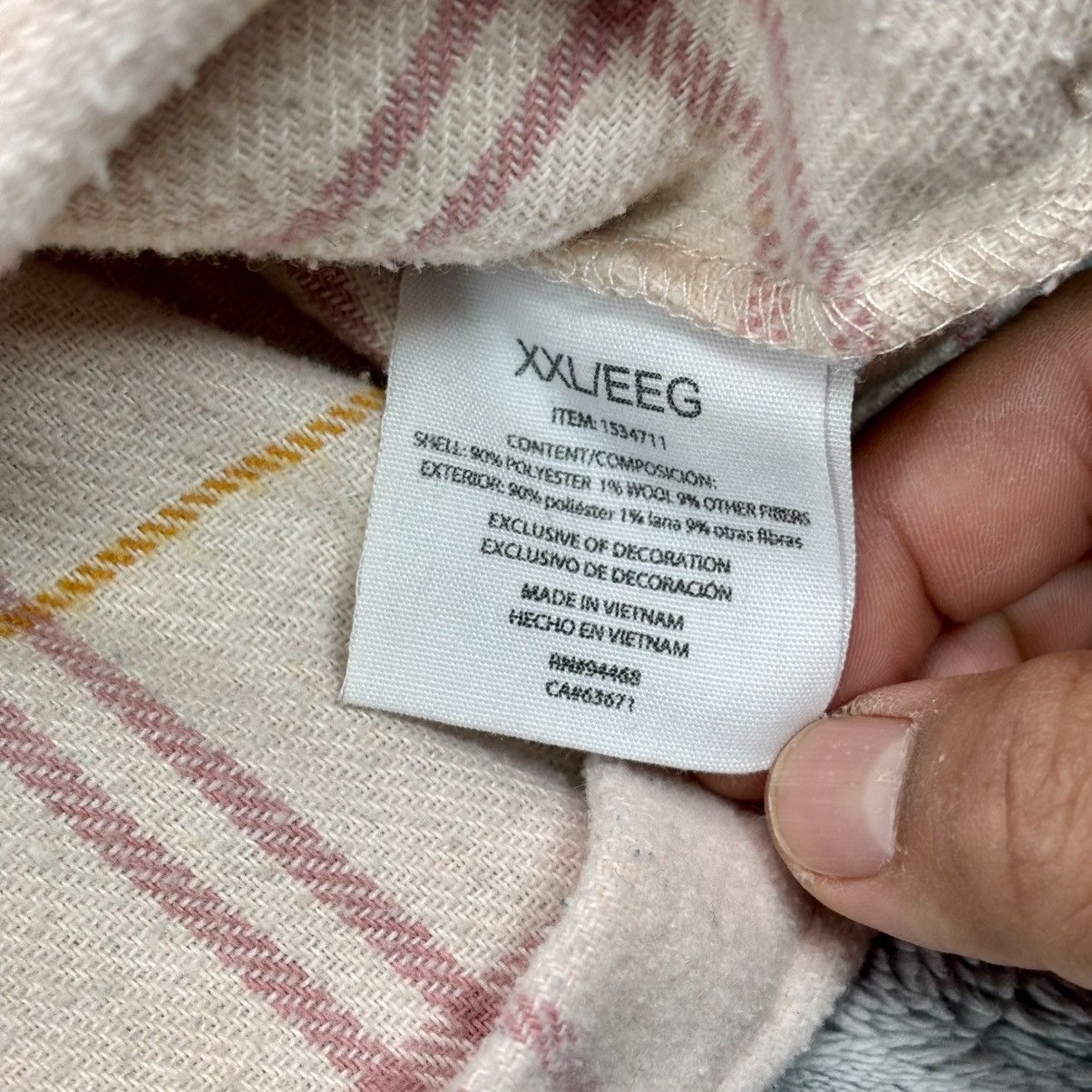 Other HFX women's long sleeve cozy plaid shacket shirt jacket XL Size XL / US 12-14 / IT 48-50 - 3 Thumbnail