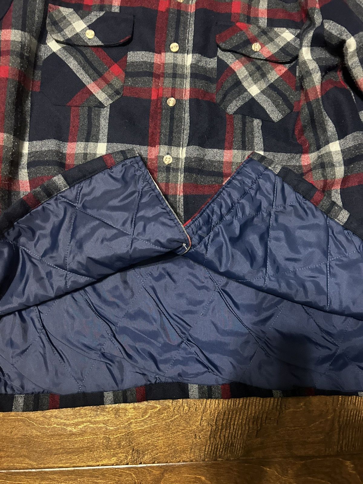 Vintage Vintage 70s thermal lined lightweight jacket Size US L / EU 52-54 / 3 - 4 Thumbnail