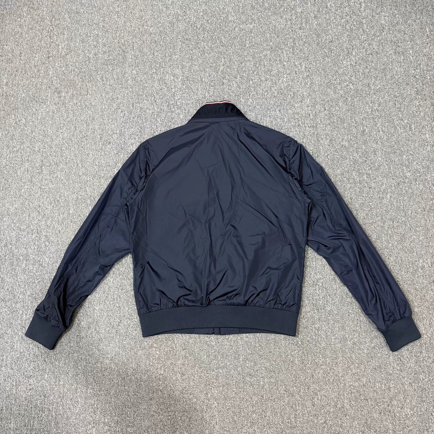 Moncler Moncler Navy Logo Nylon Jacket 1 Size US S / EU 44-46 / 1 - 2 Thumbnail