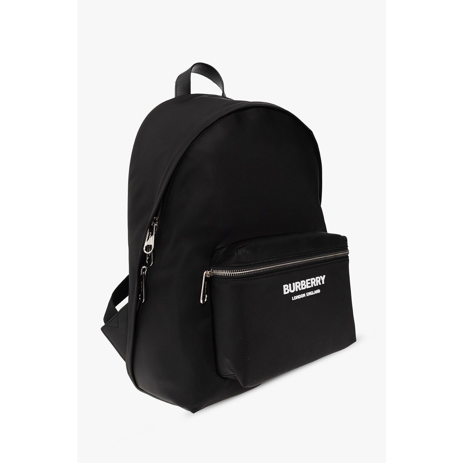 Burberry BURBERRY Black Nylon Backpack New Size ONE SIZE - 3 Thumbnail