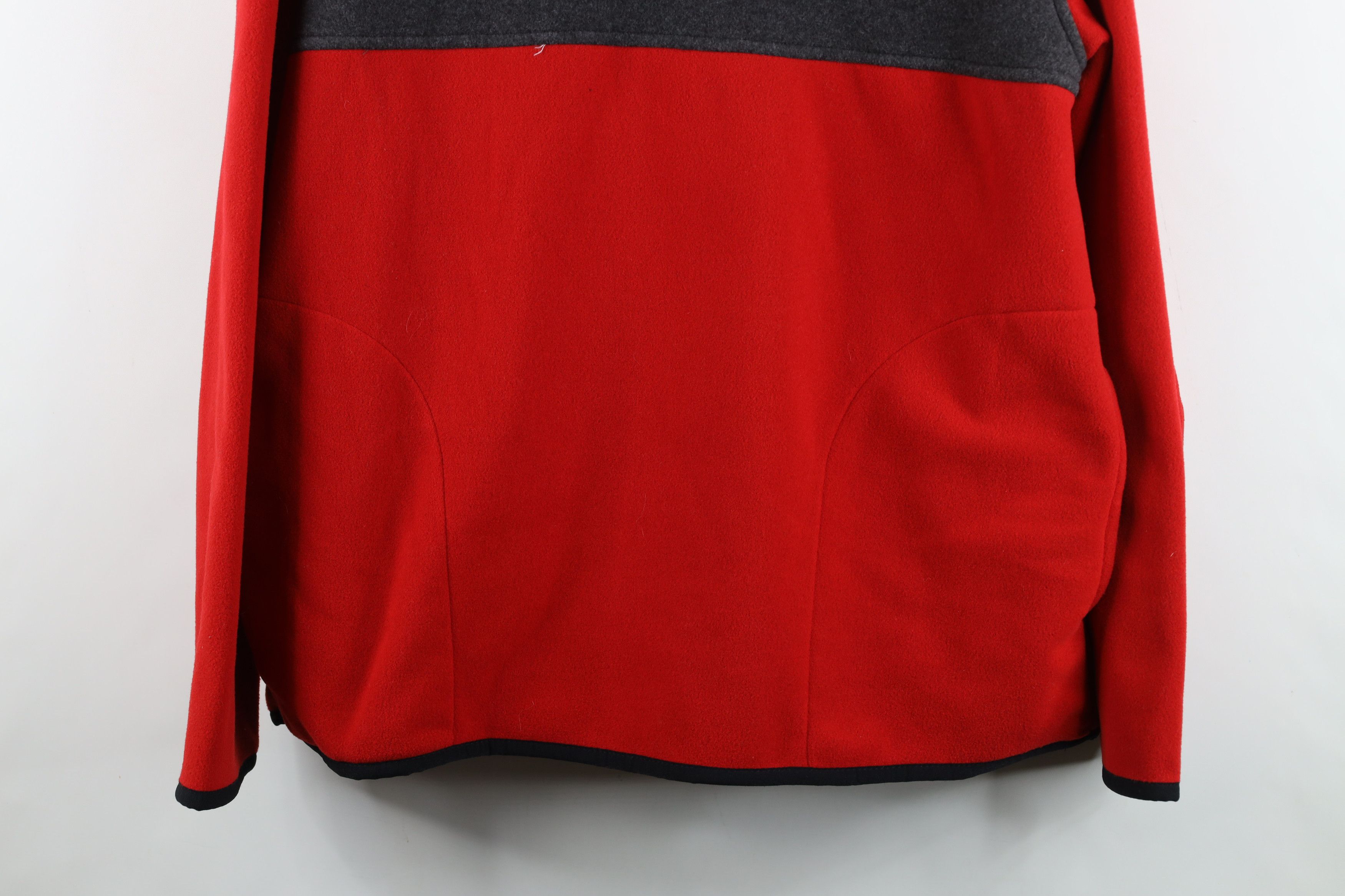 Tommy Hilfiger Vintage 90s Tommy Hilfiger Block Half Zip Fleece Sweater Size US L / EU 52-54 / 3 - 3 Thumbnail
